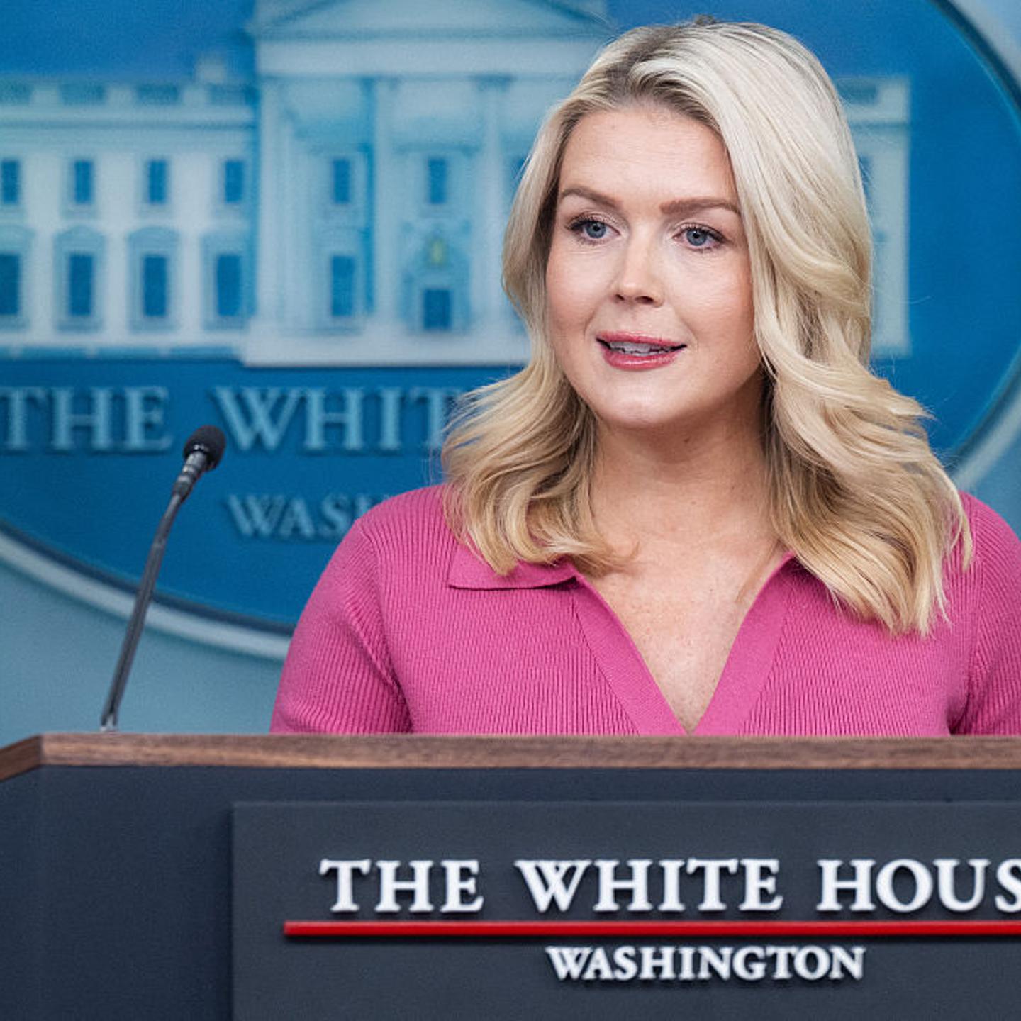 US-POLITICS-BRIEFING-LEAVITT