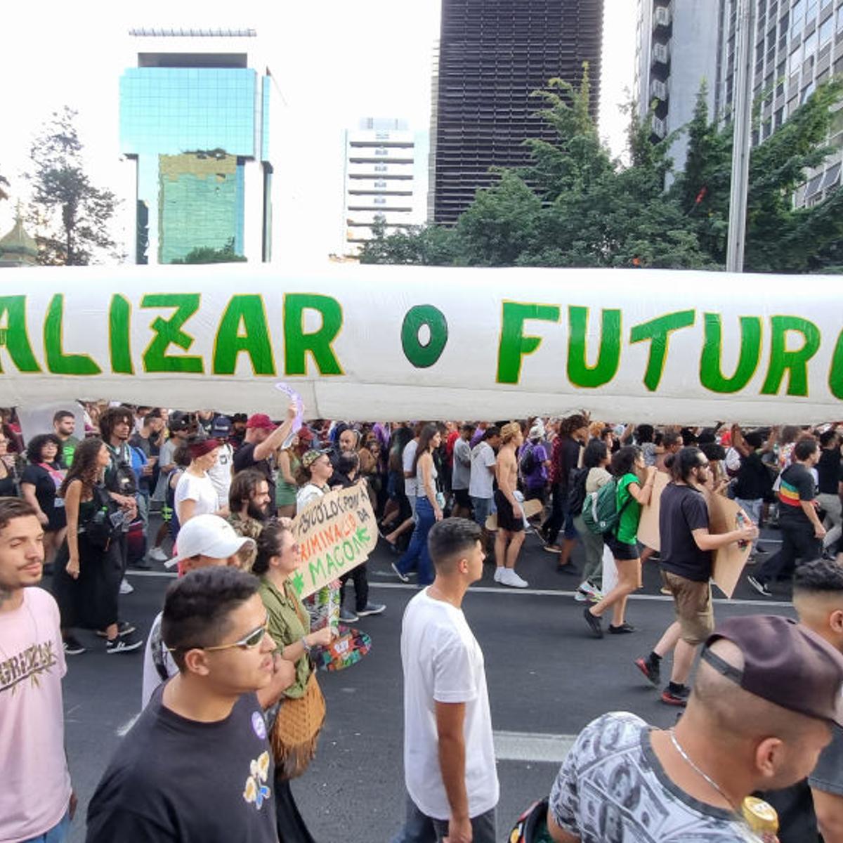 Marijuana March in Brazil