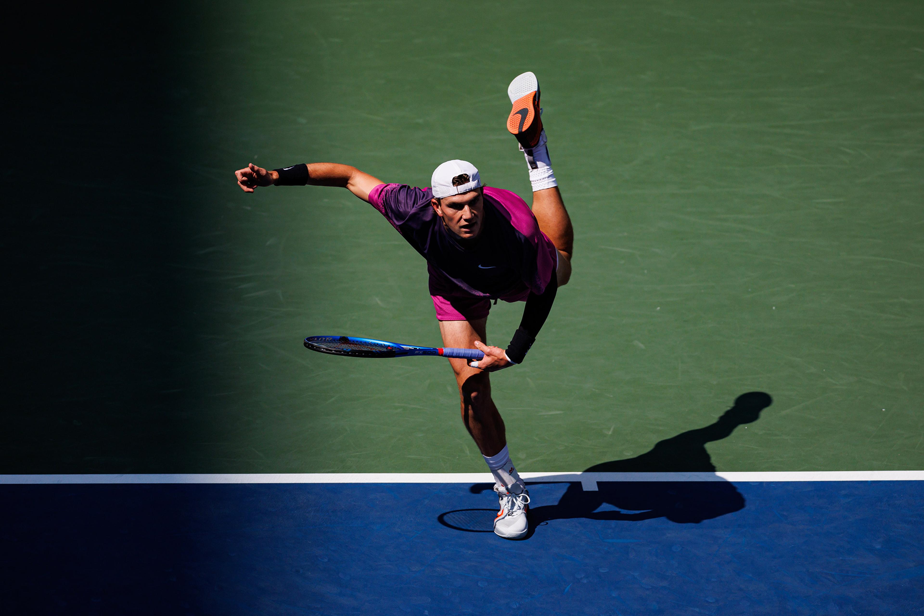 Jake Draper at the US Open