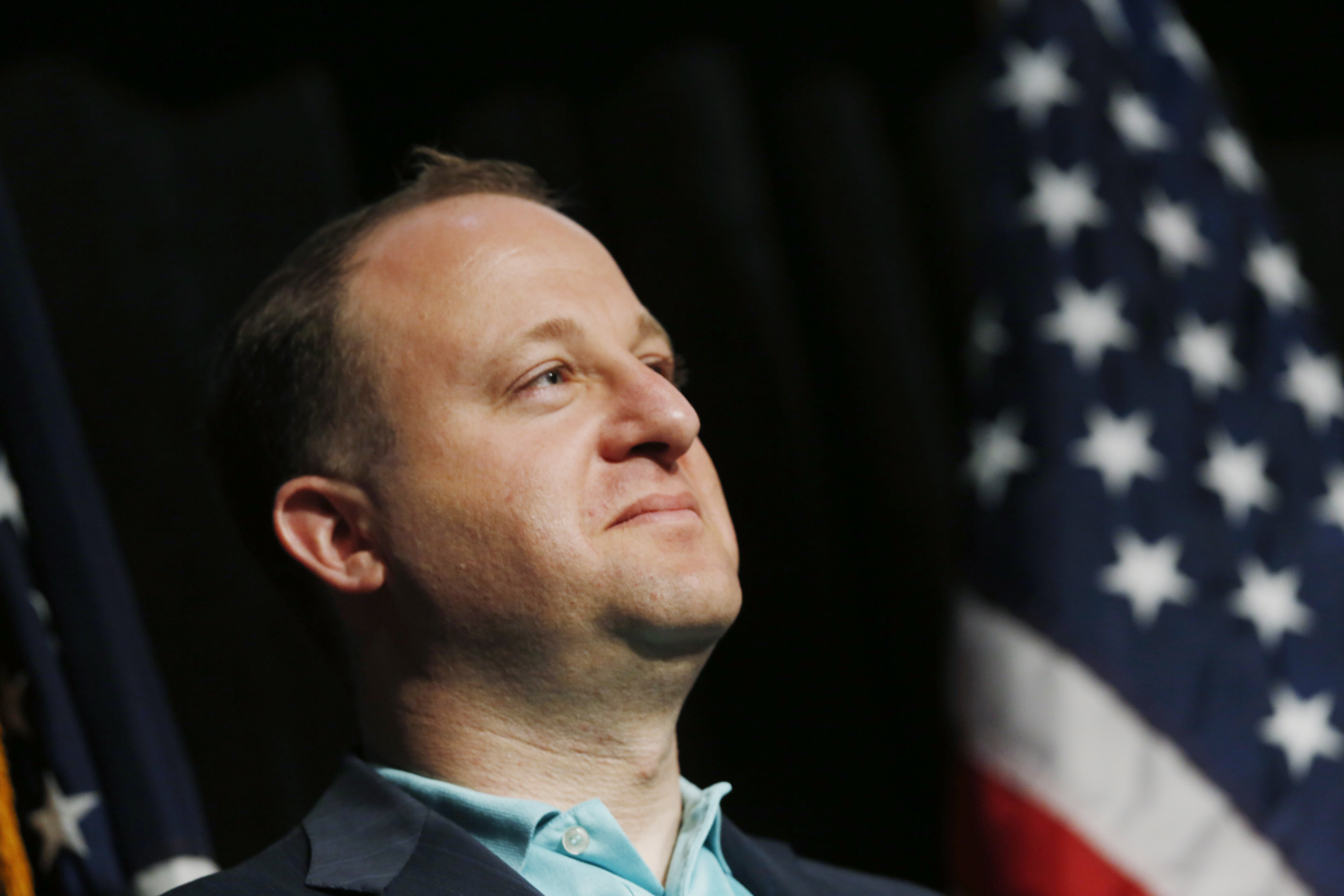 U.S. Representative Jared Polis during the Colorado Democratic Party's State Assembly in Denver on April 12, 2014.