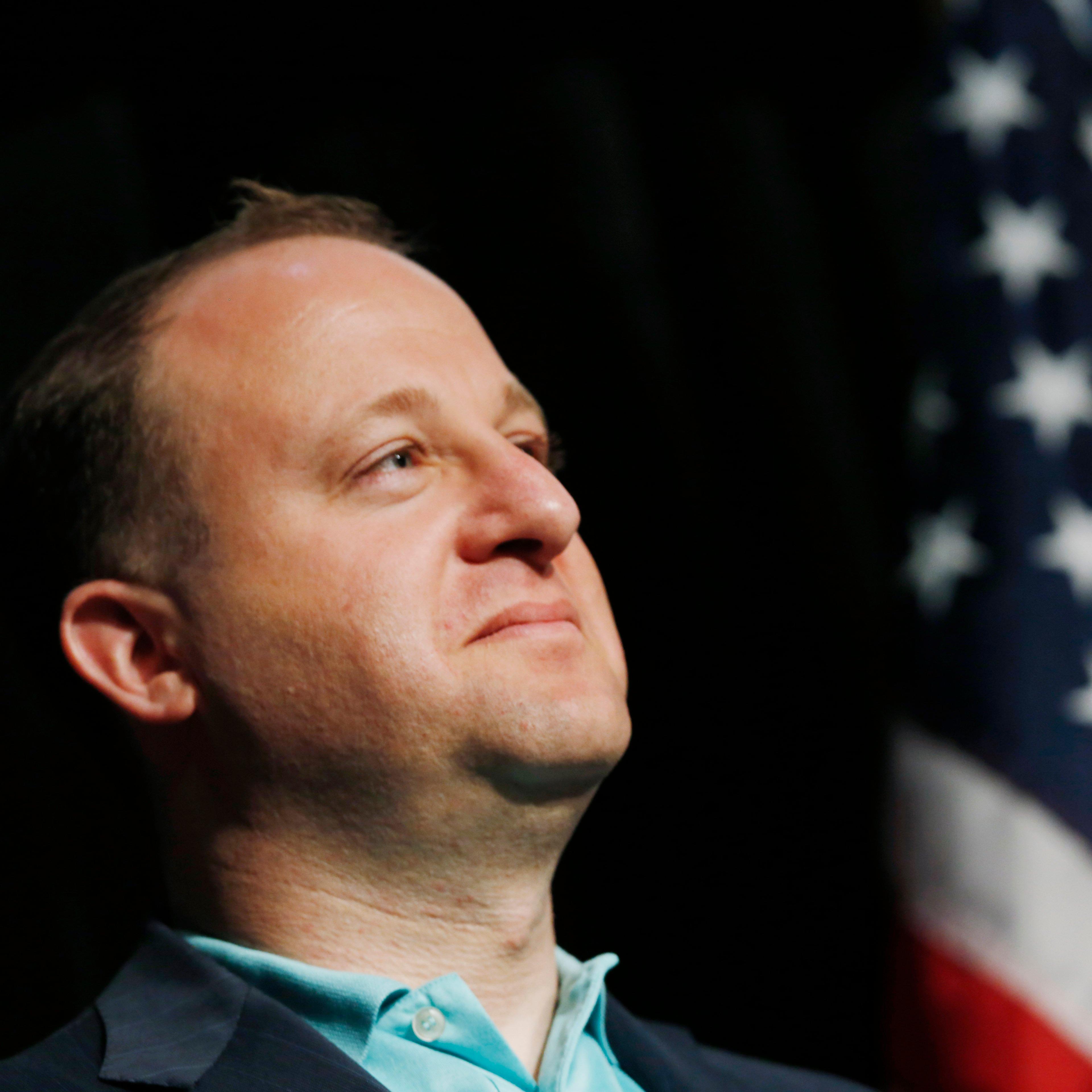 U.S. Representative Jared Polis during the Colorado Democratic Party's State Assembly in Denver on April 12, 2014.