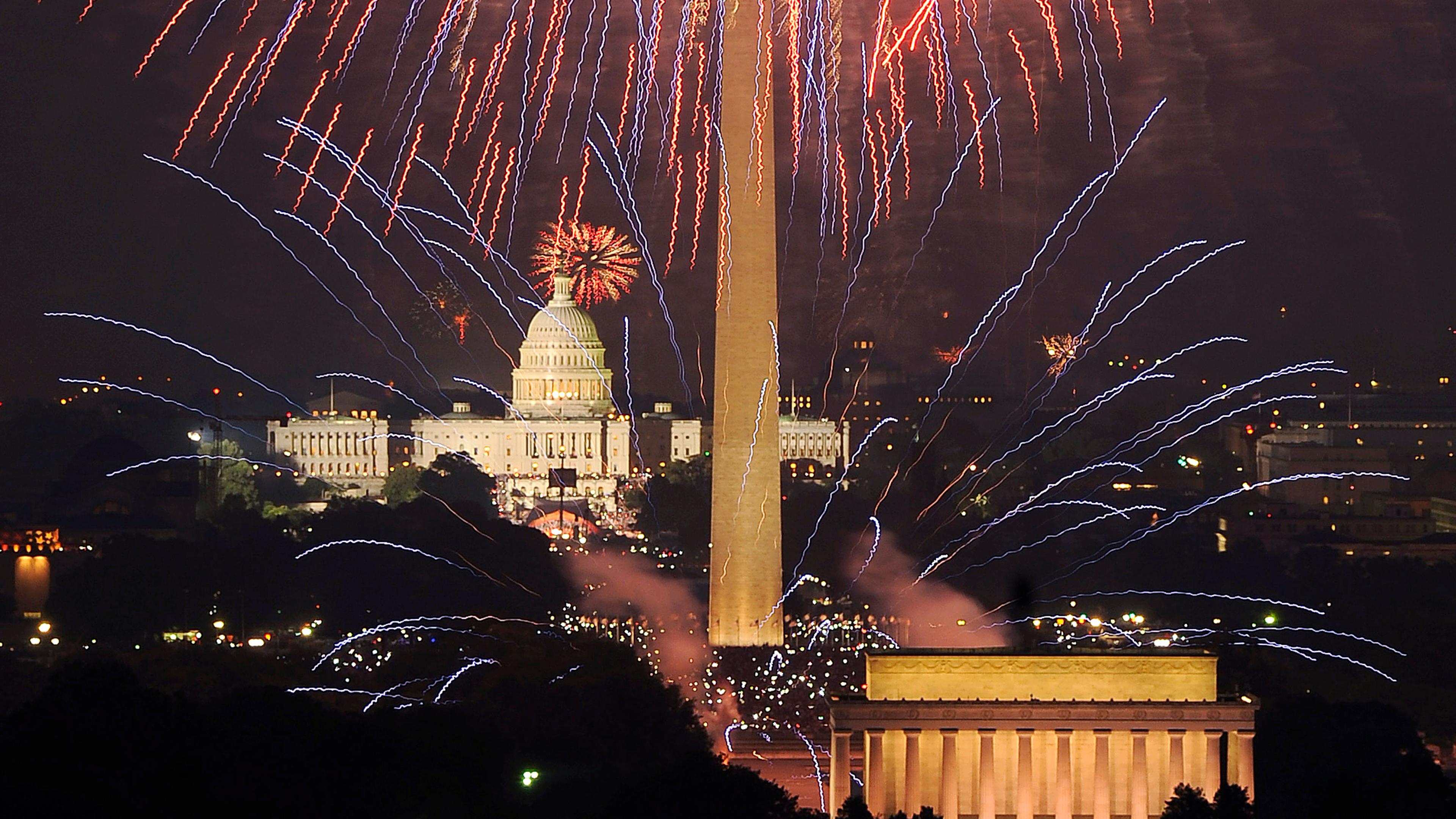 4th of July Fireworks on the National Mall