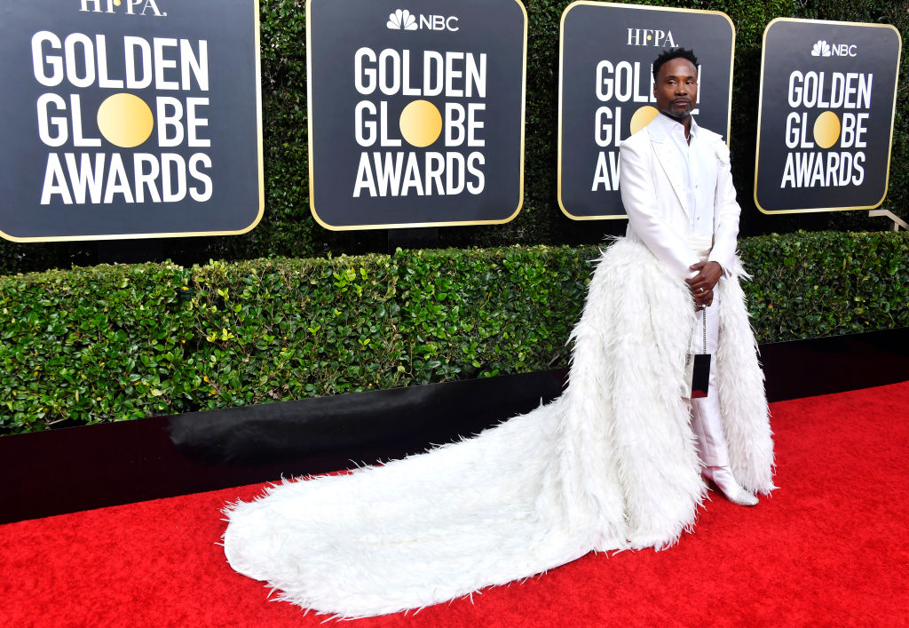 Billy Porter Steals the Carpet With 2020 Golden Globes Look