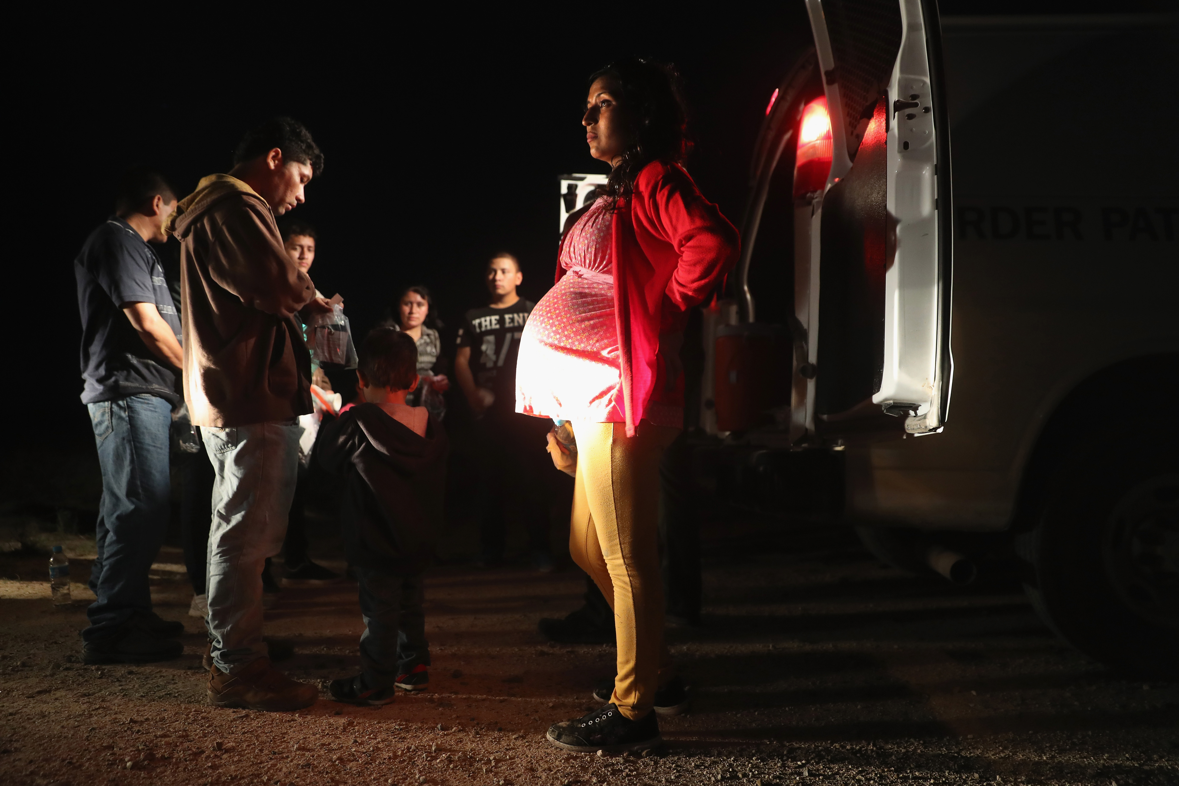 Photographer John Moore's Viral Photo of 'Zero Tolerance'