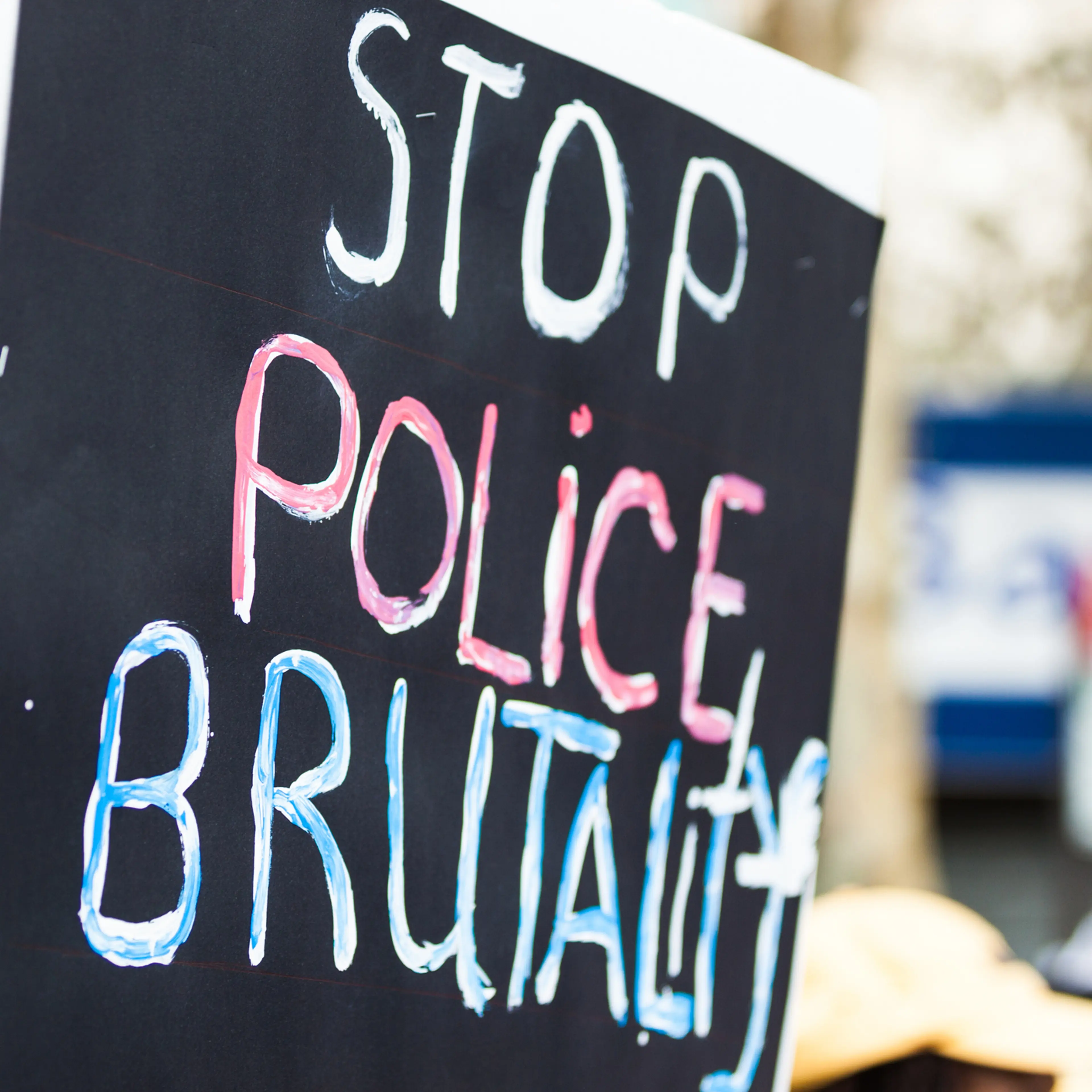 People protest for racism