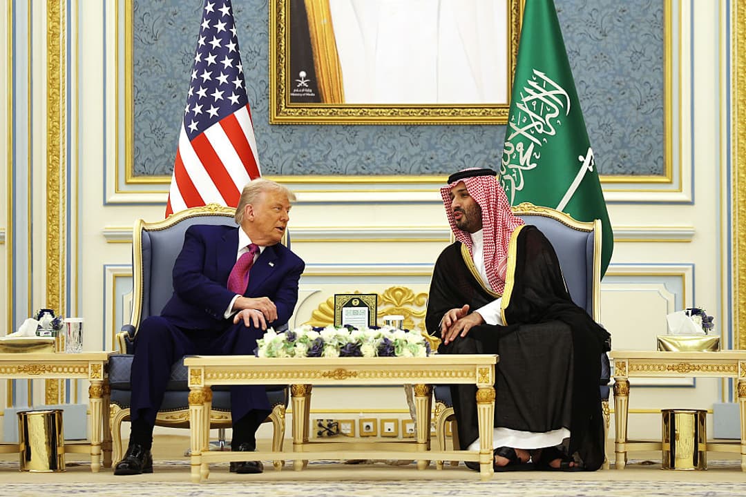 Trump and Saudi Crown Prince Meet for High-Stakes Talks
