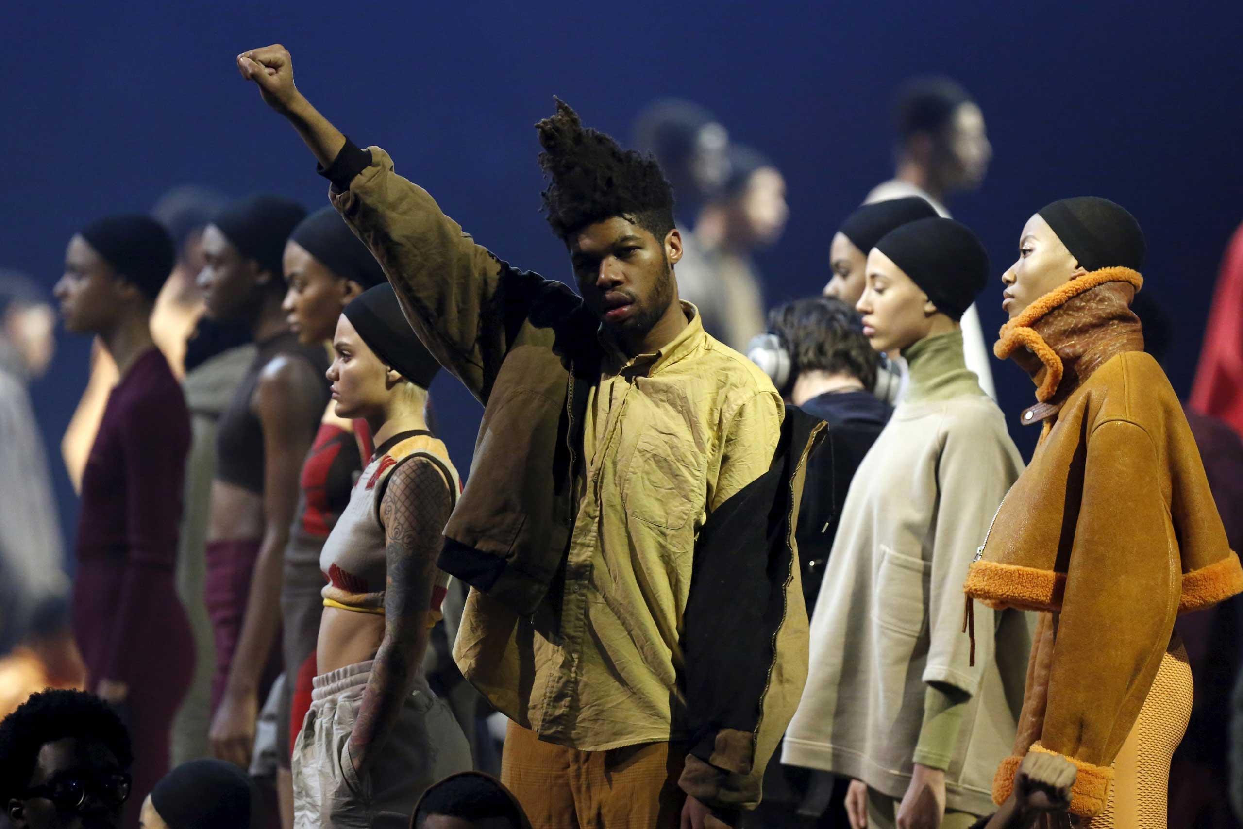 Kanye West: Photo Inspired Yeezy Season 3 Fashion Show