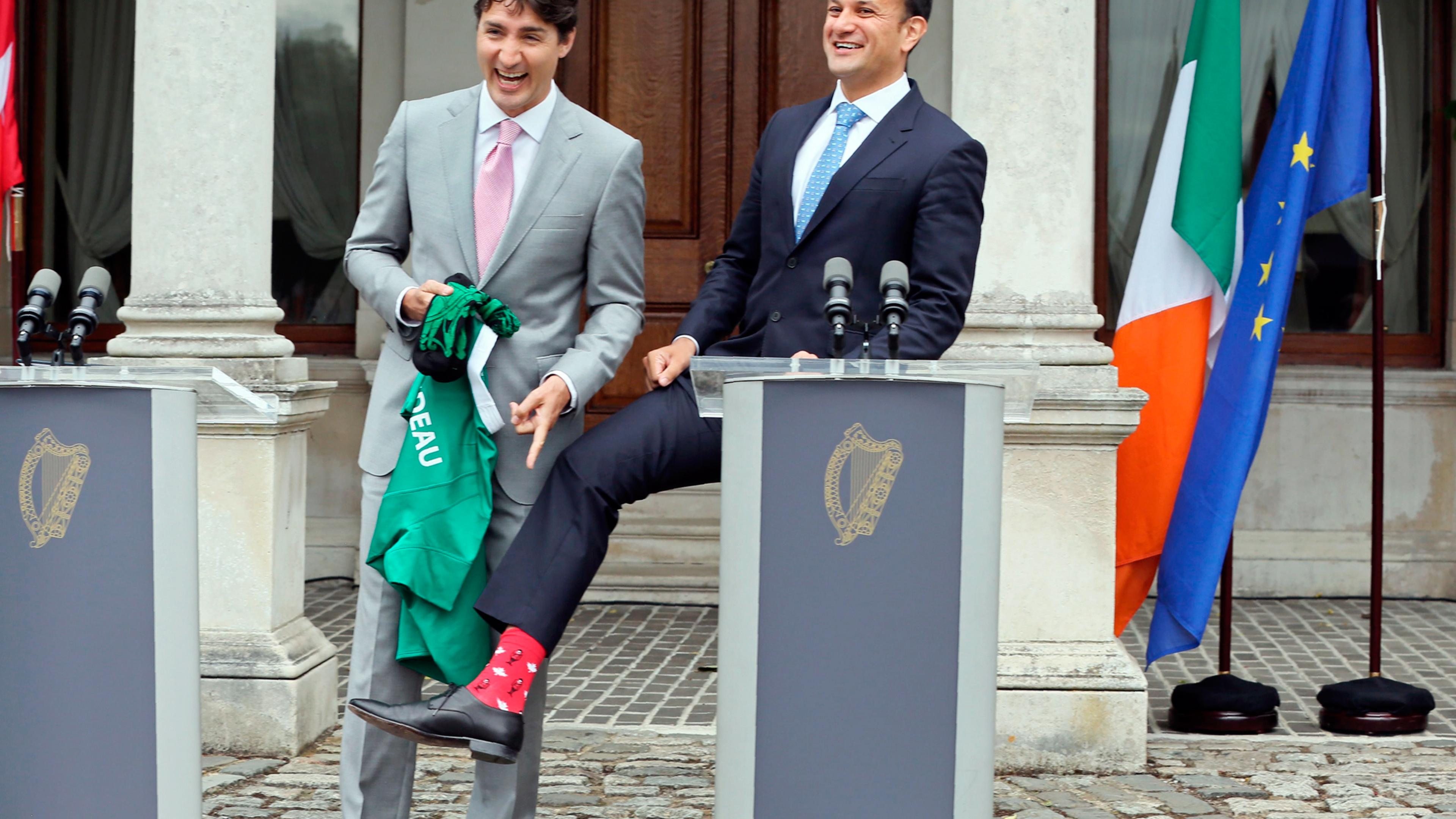 TOPSHOT-IRELAND-CANADA-DIPLOMACY