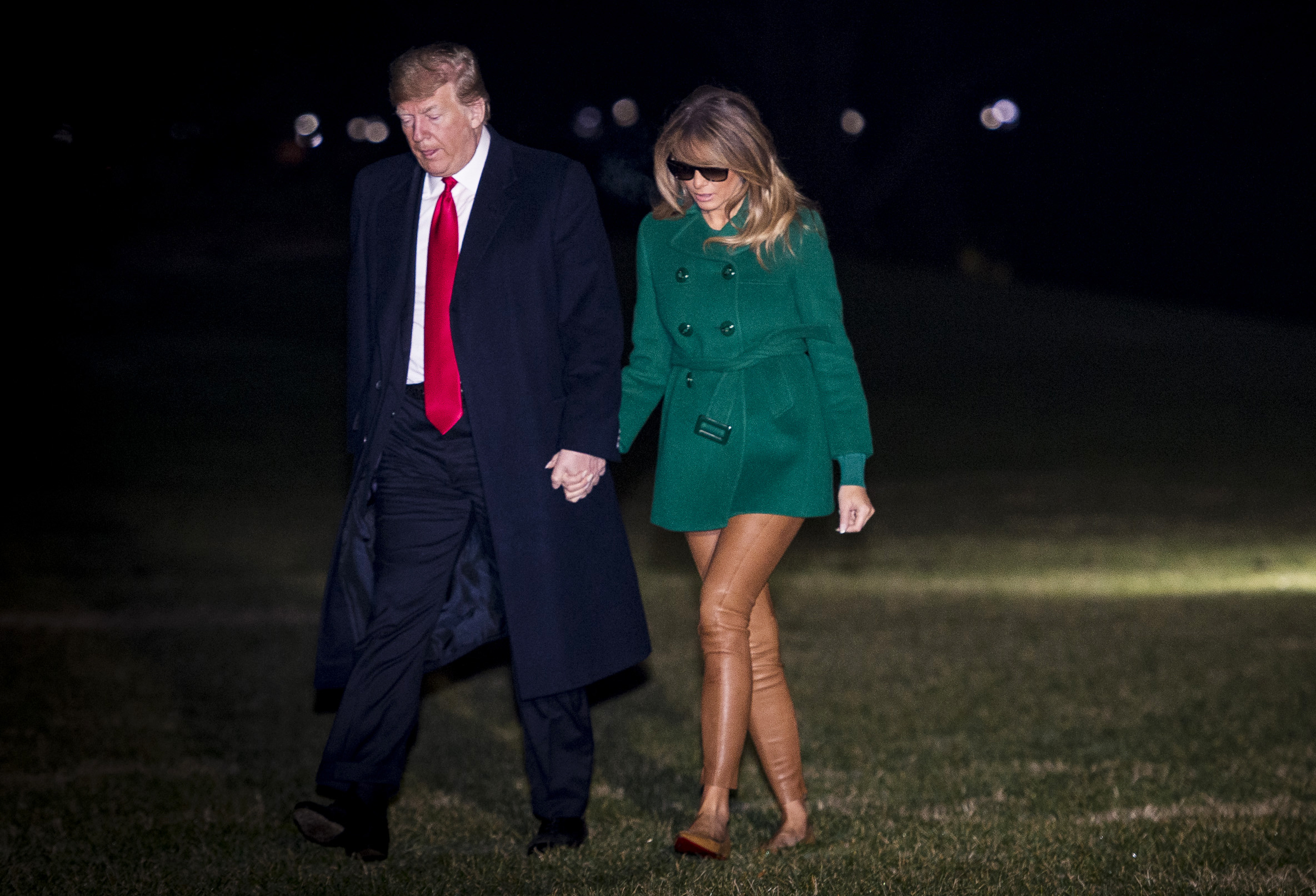 Trump Returns to White House After Surprise Iraq Trip