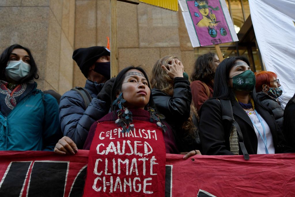 BRITAIN-UN-CLIMATE-COP26-PROTEST