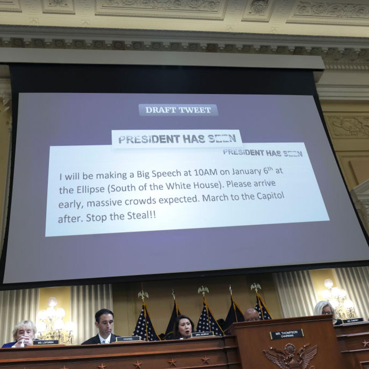 House Select Committee On January 6th Holds Its 7th Hearing