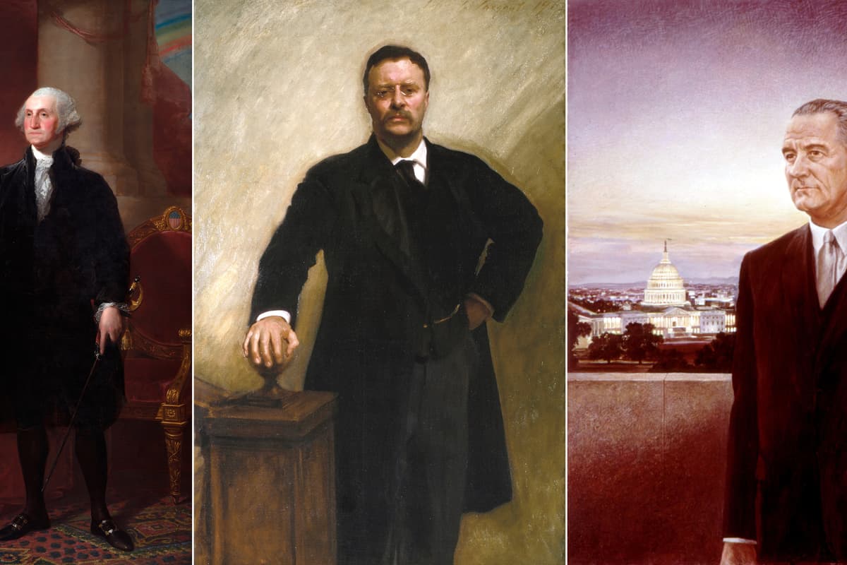 Leader President Presidential Portraits Unveiled: From Washington to Obama