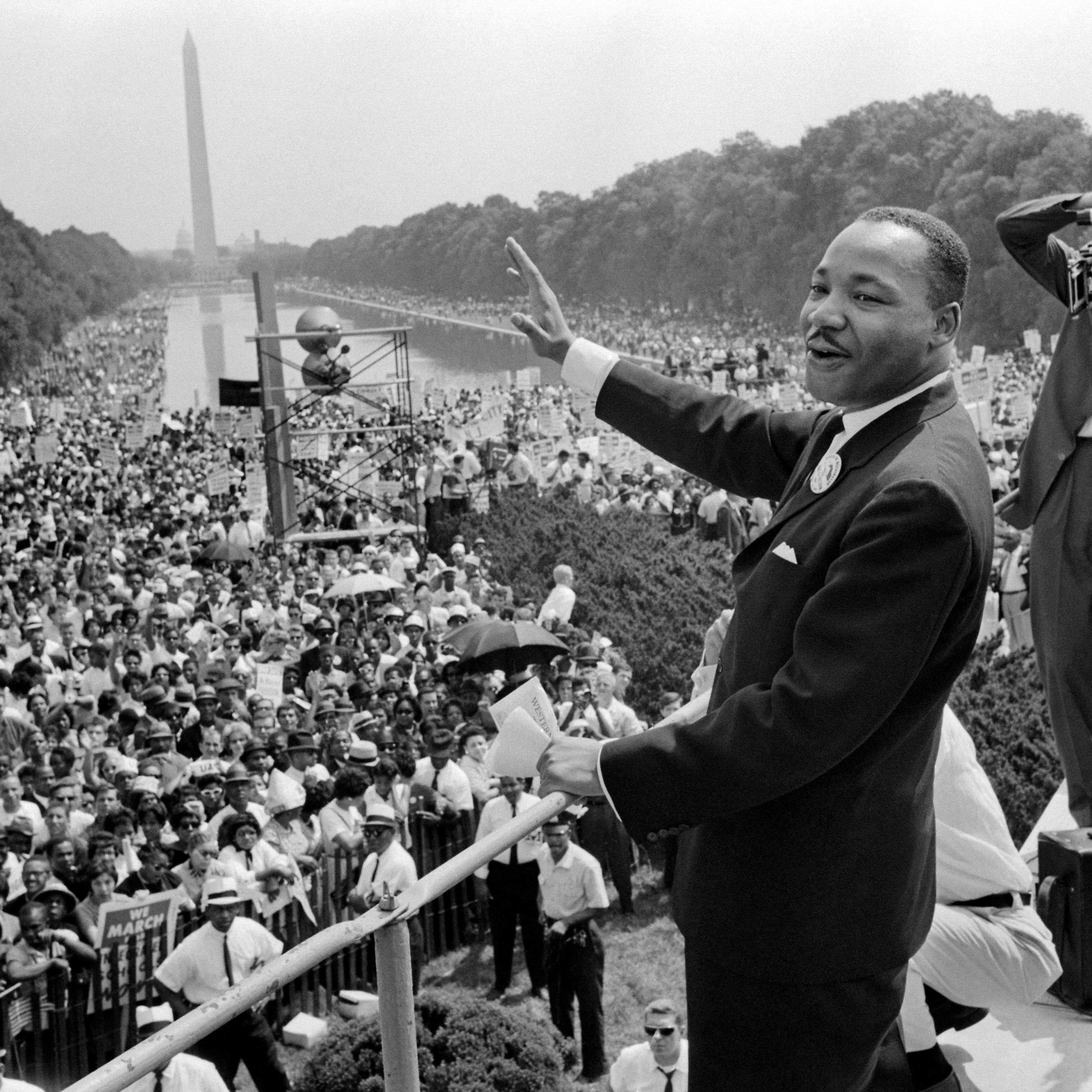 TOPSHOT-US-CIVIL RIGHTS-MARTIN LUTHER KING-MARCH ON WASHINGTON