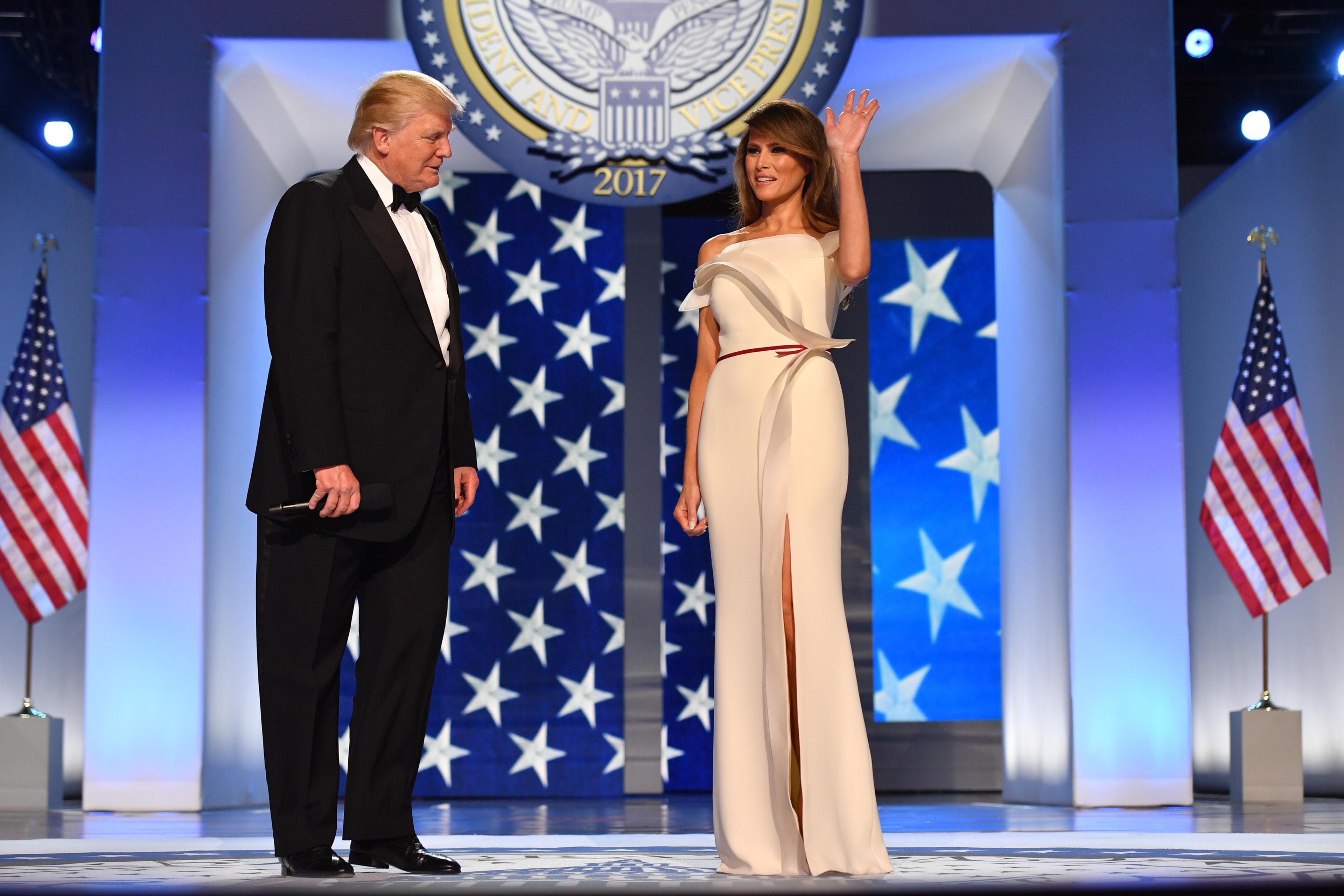 Inauguration 2017: Melania Trump Helped Design Her Gown Inauguration 2017: Melania Trump Helped Design Her Gown