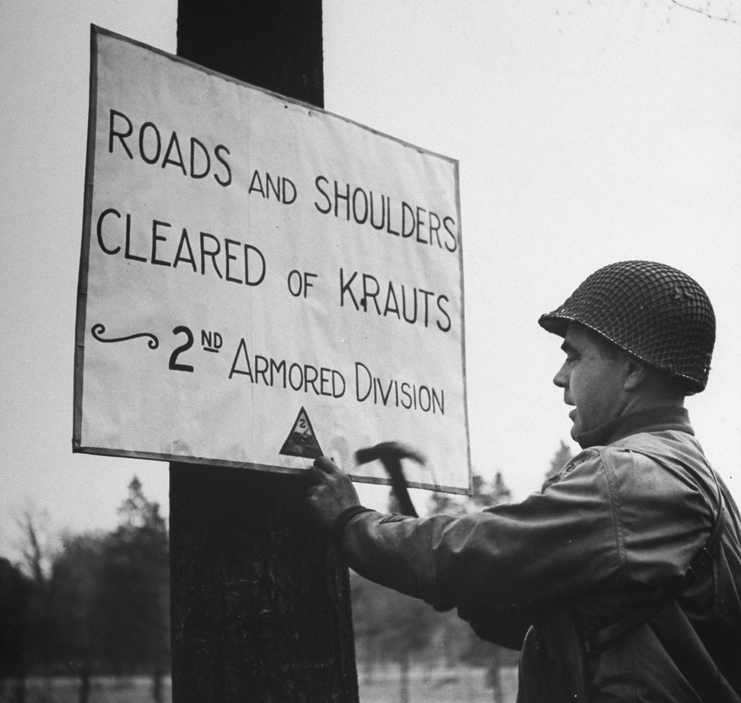 Photos of World War II Battlefield Signs