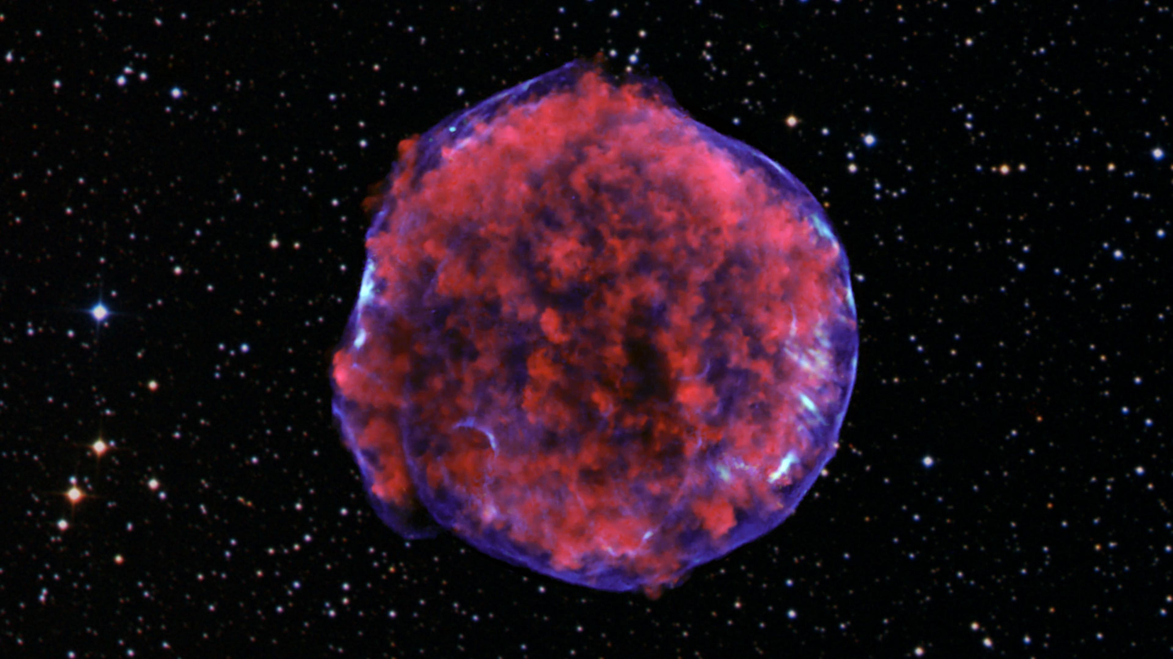 A supernova remnant in the Milky Way about 13,000 light years from Earth.