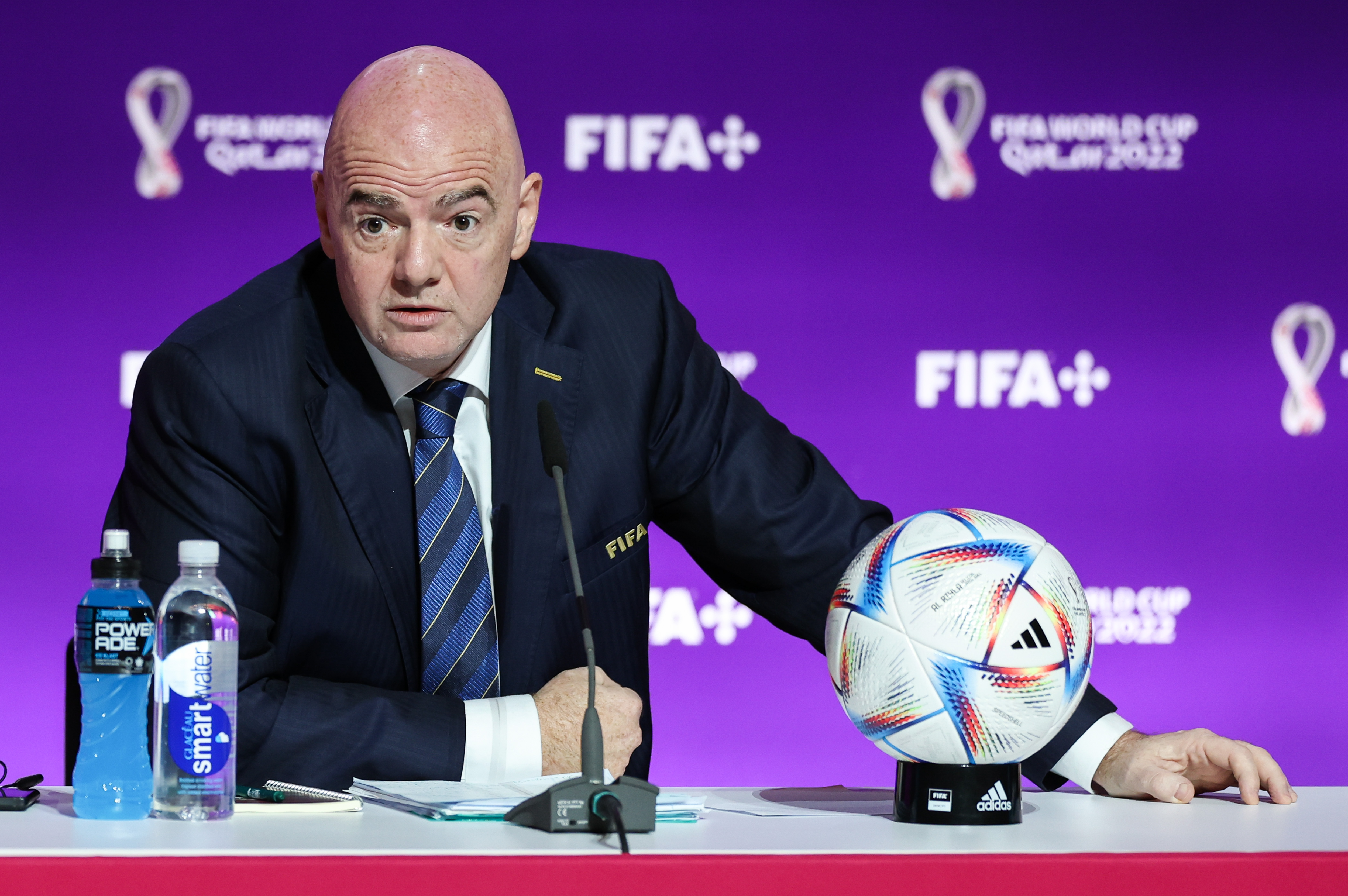 FIFA Boss Gianni Infantino Gives 