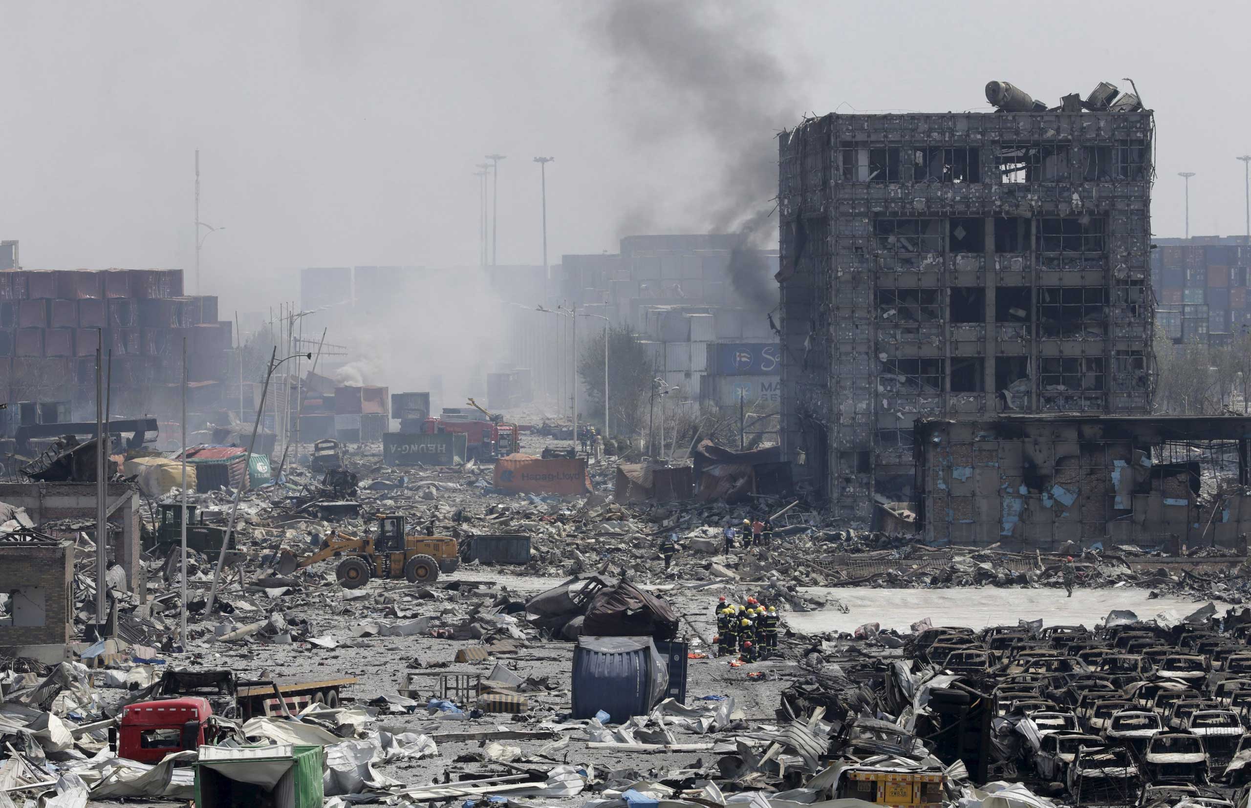 Tianjin, China Explosion: Witness the Aftermath
