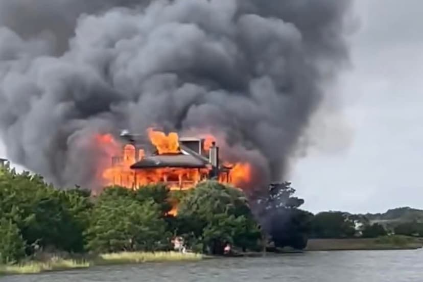 House of South Carolina Judge Criticized by Trump Administration Burns Down