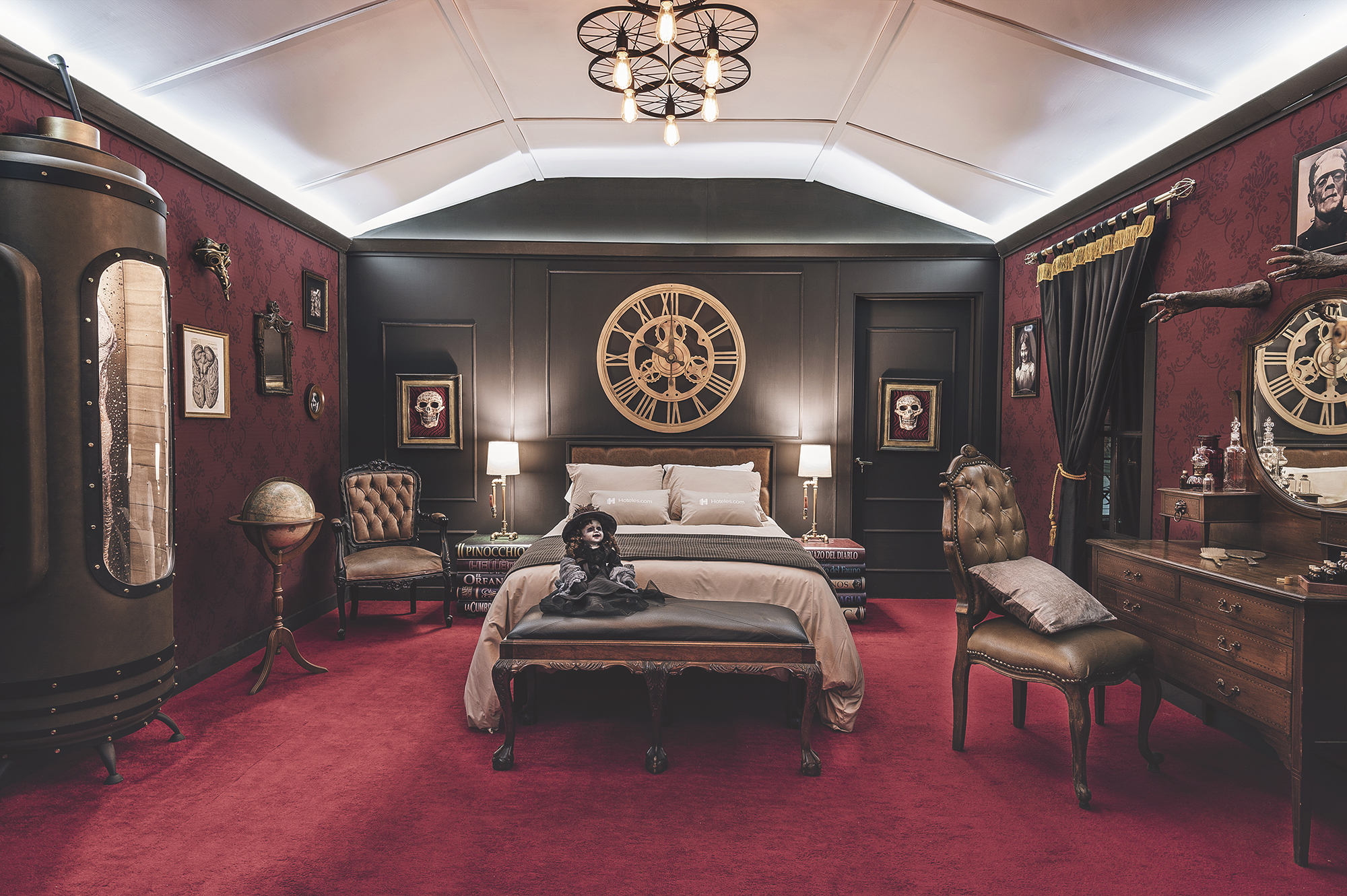 Guillermo del Toro Inspired Monster Suite Gives Scary Stay