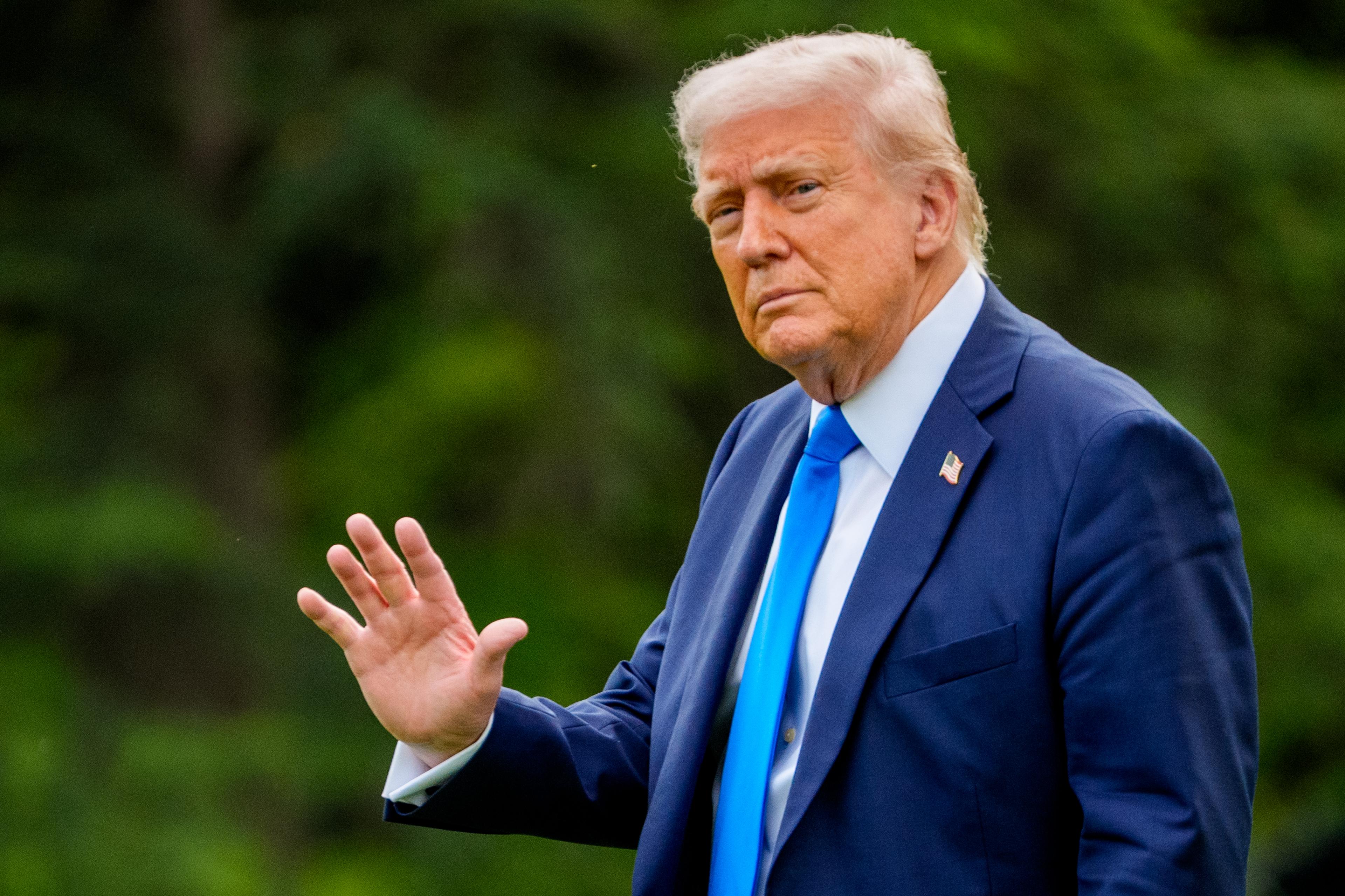 Trump Posts AI-Generated Image of Himself as Pope Trump Posts AI-Generated Image of Himself as Pope