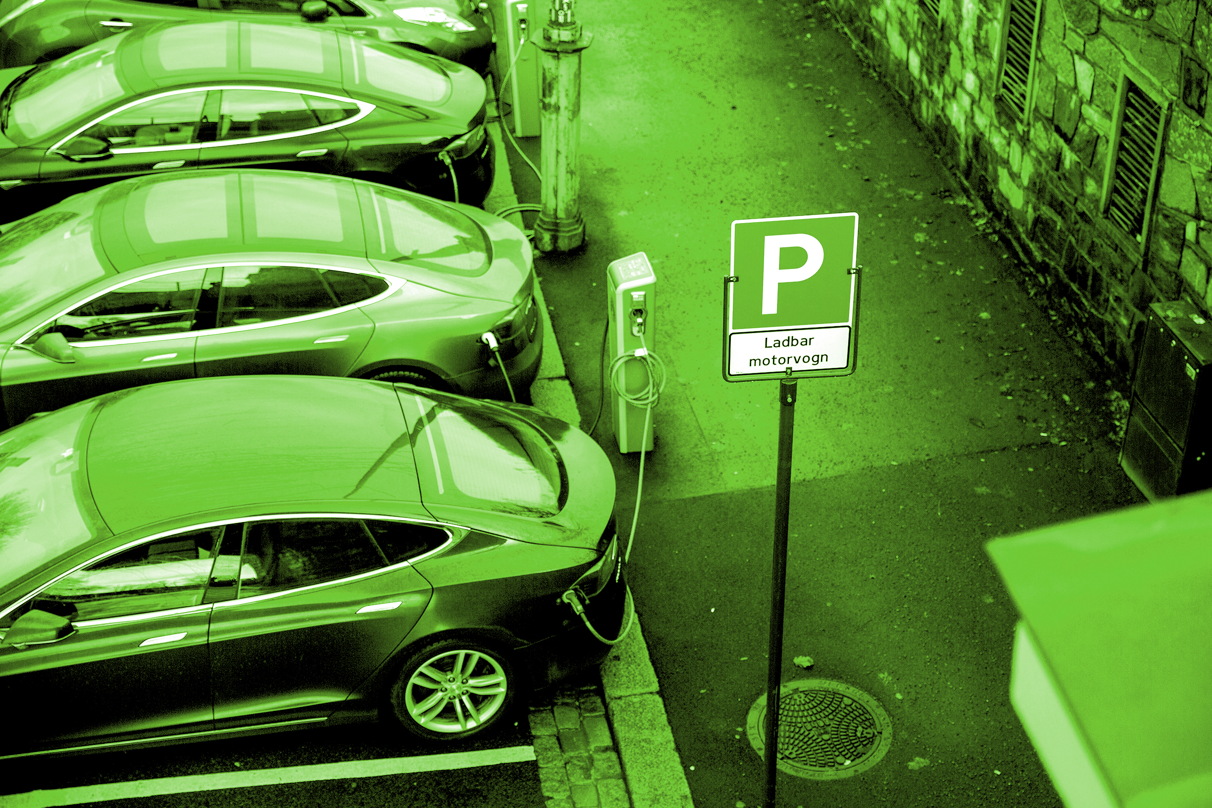 Electric Cars In Oslo As Global Gasoline Consumption Has All But Peaked