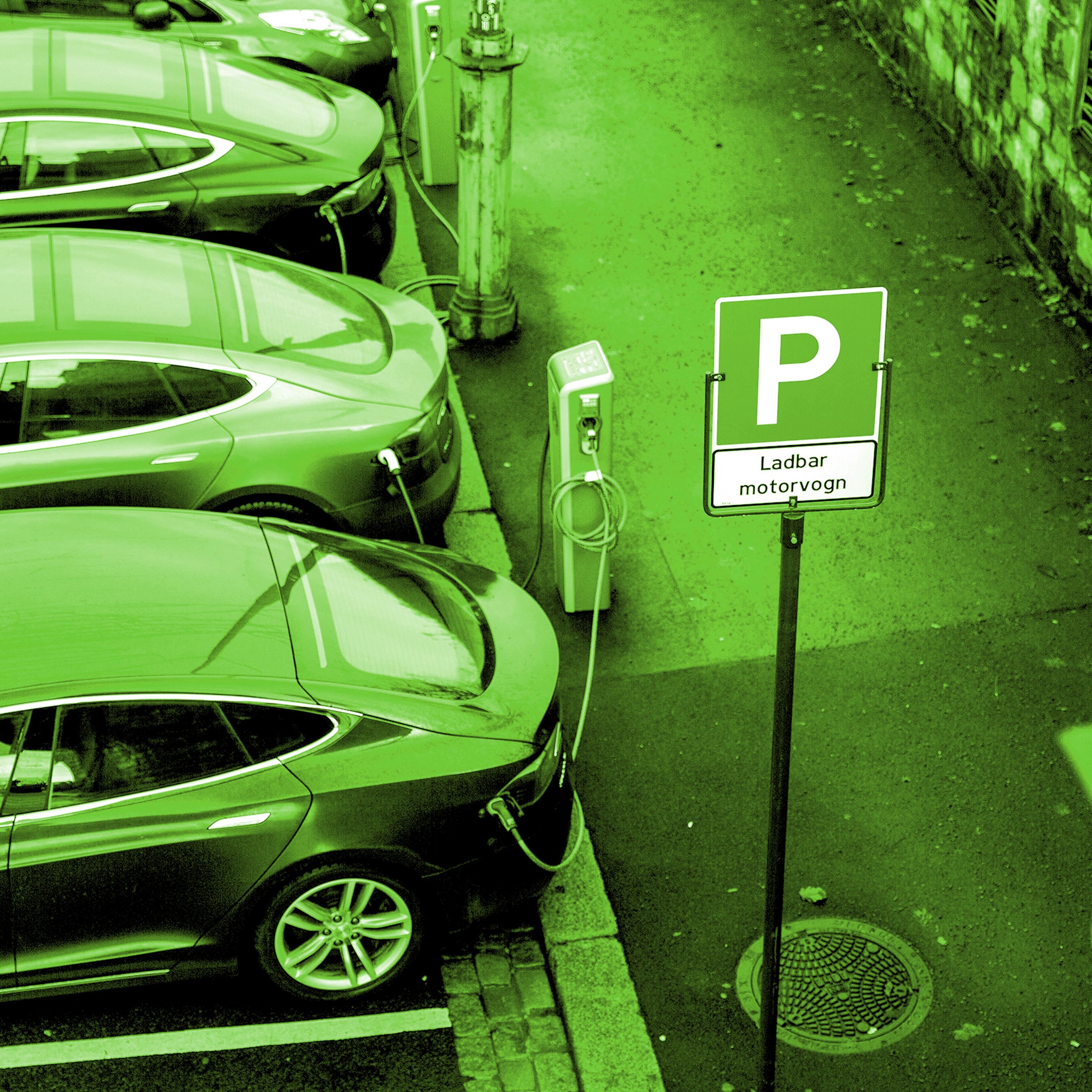 Electric Cars In Oslo As Global Gasoline Consumption Has All But Peaked