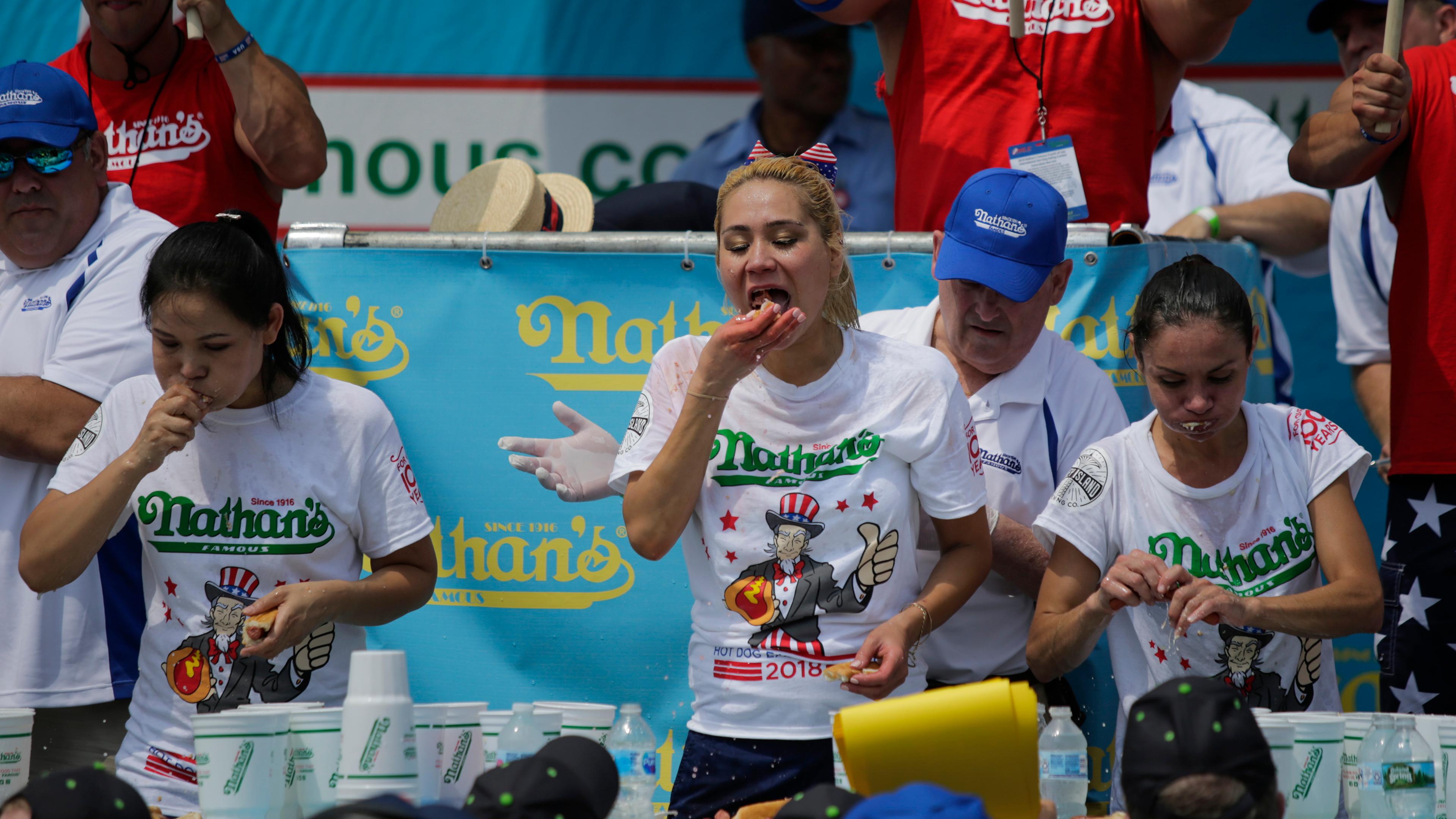 Joey Chestnut Wins 2018 Nathan's Hot Dog-Eating Contest