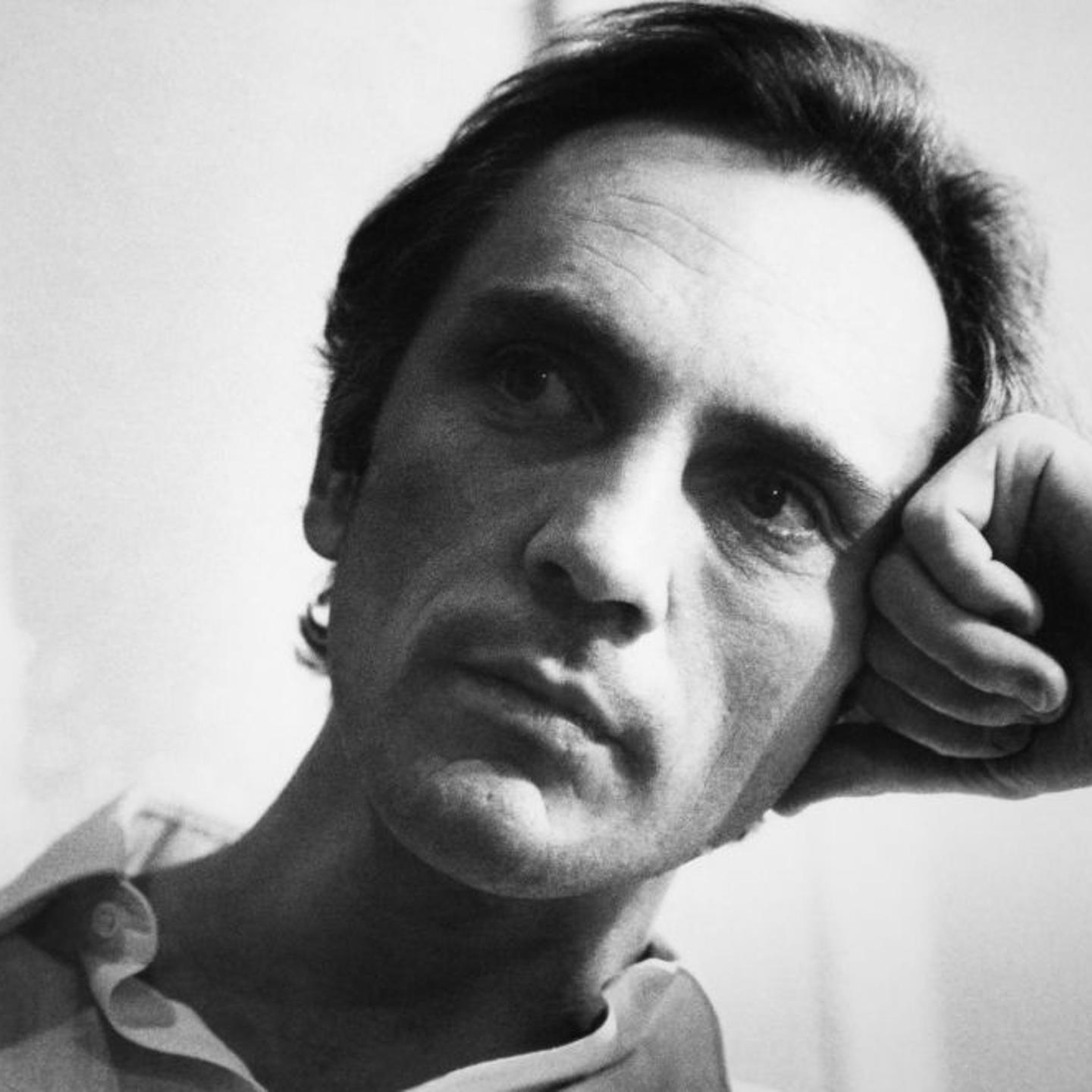 British actor Terence Stamp in his dressing room in London, U.K., circa 1970.