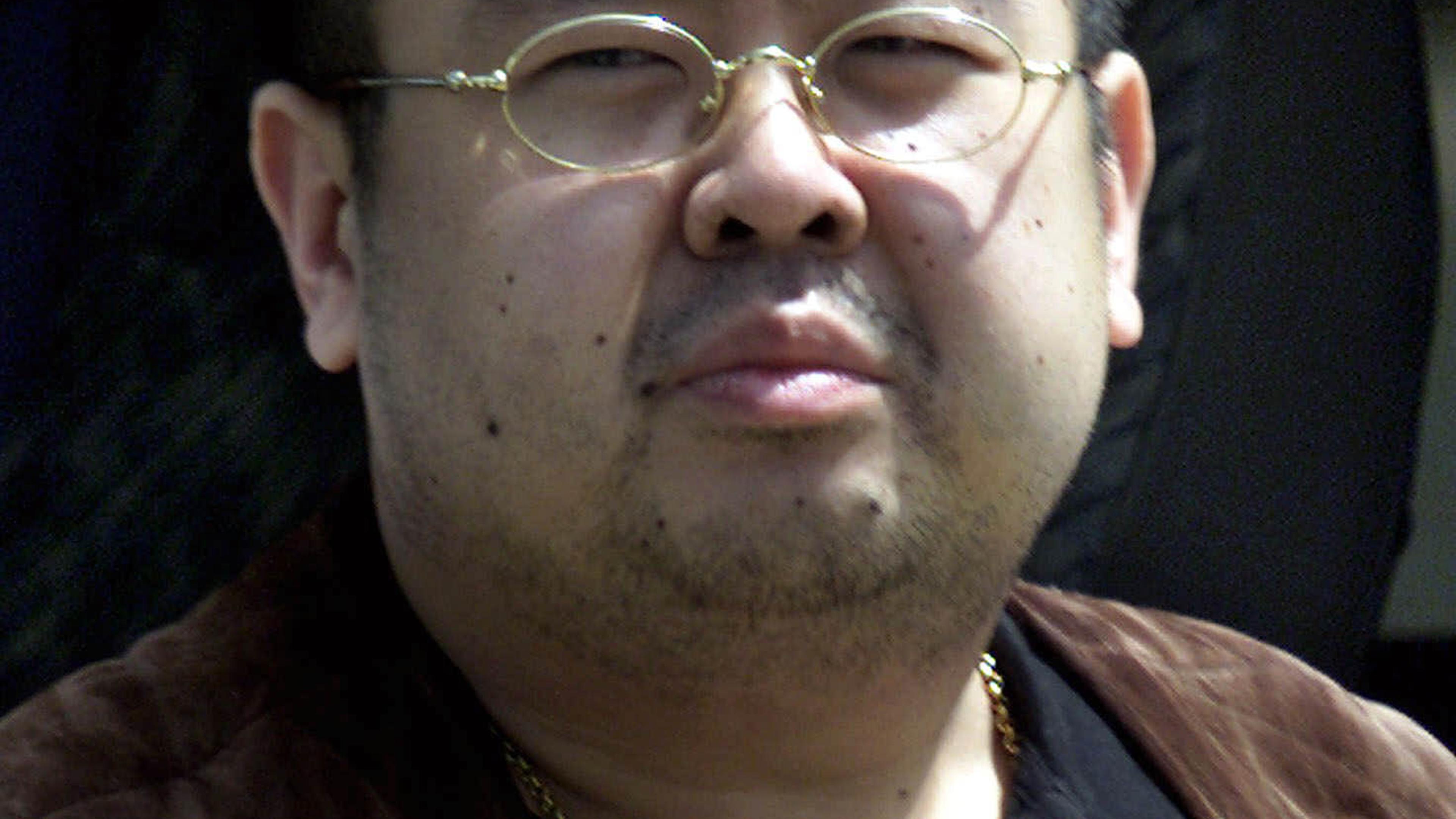 MAN BELIEVED TO BE KIM JONG NAM
