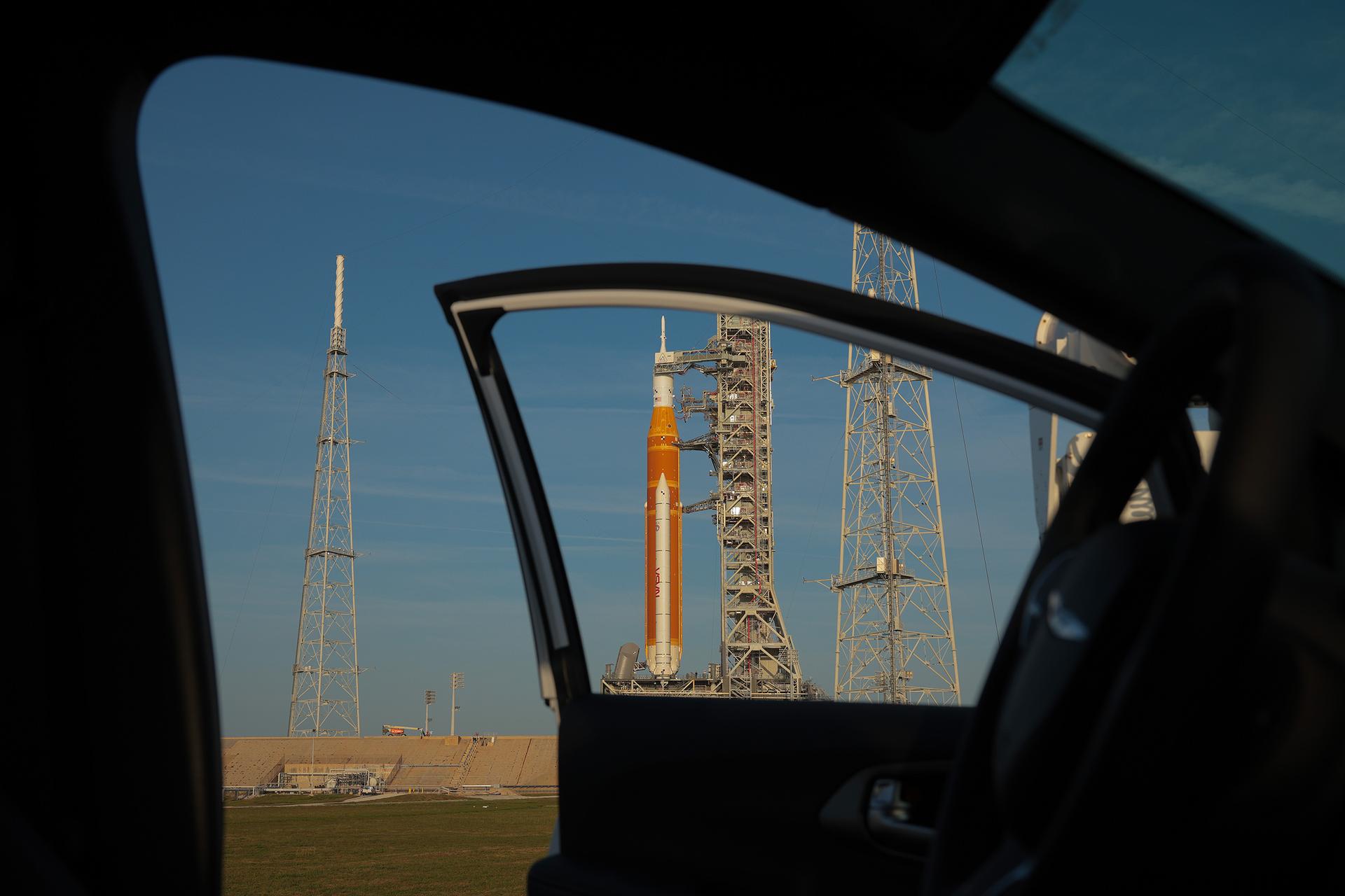 NASA’s Historic Lunar Mission Launch, in Photos