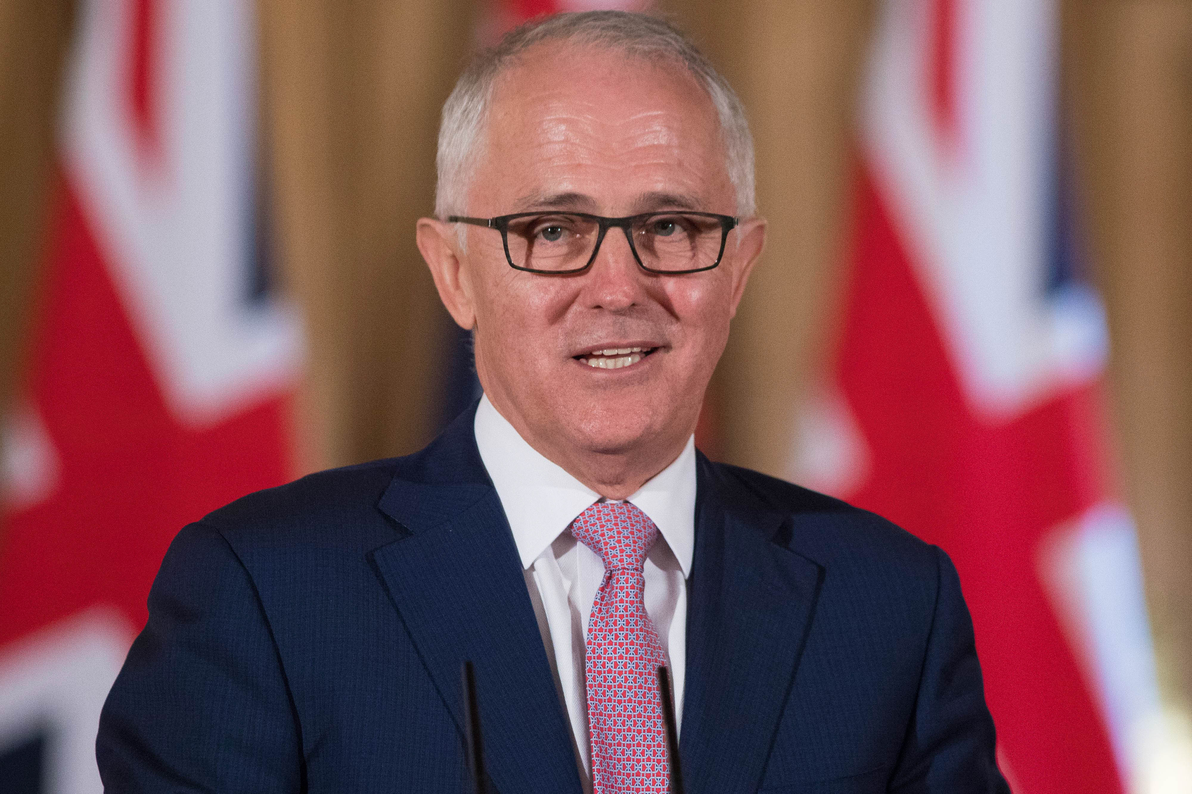 U.K. Prime Minister Theresa May Meets With Australia's Prime Minister Malcolm Turnbull