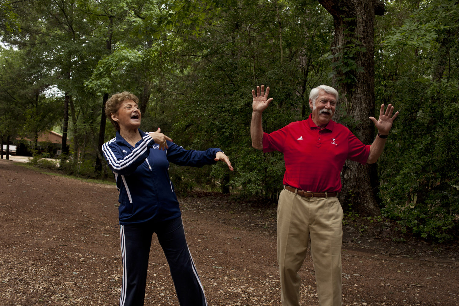 Martha and Bela Karolyi