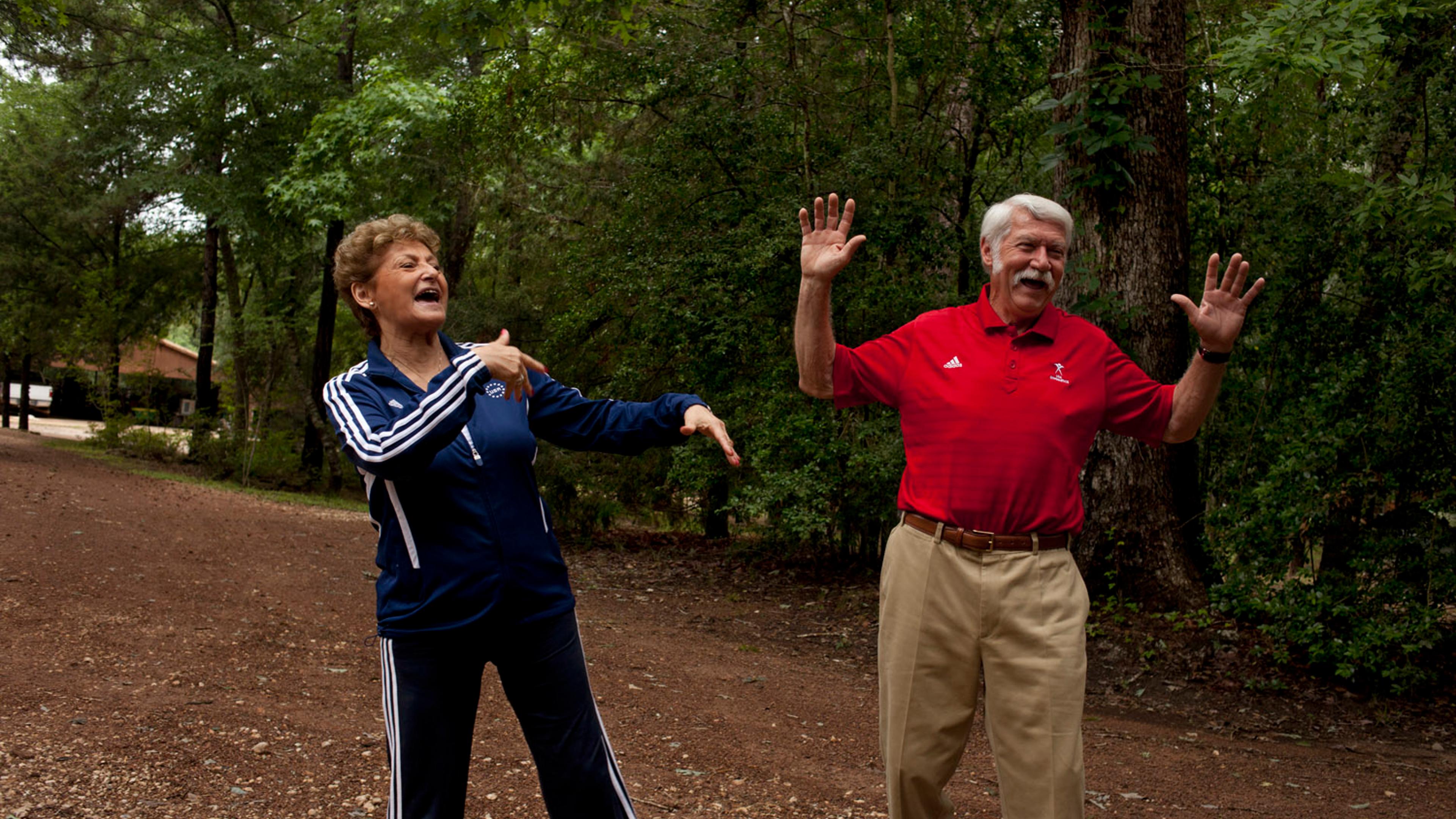 Martha and Bela Karolyi