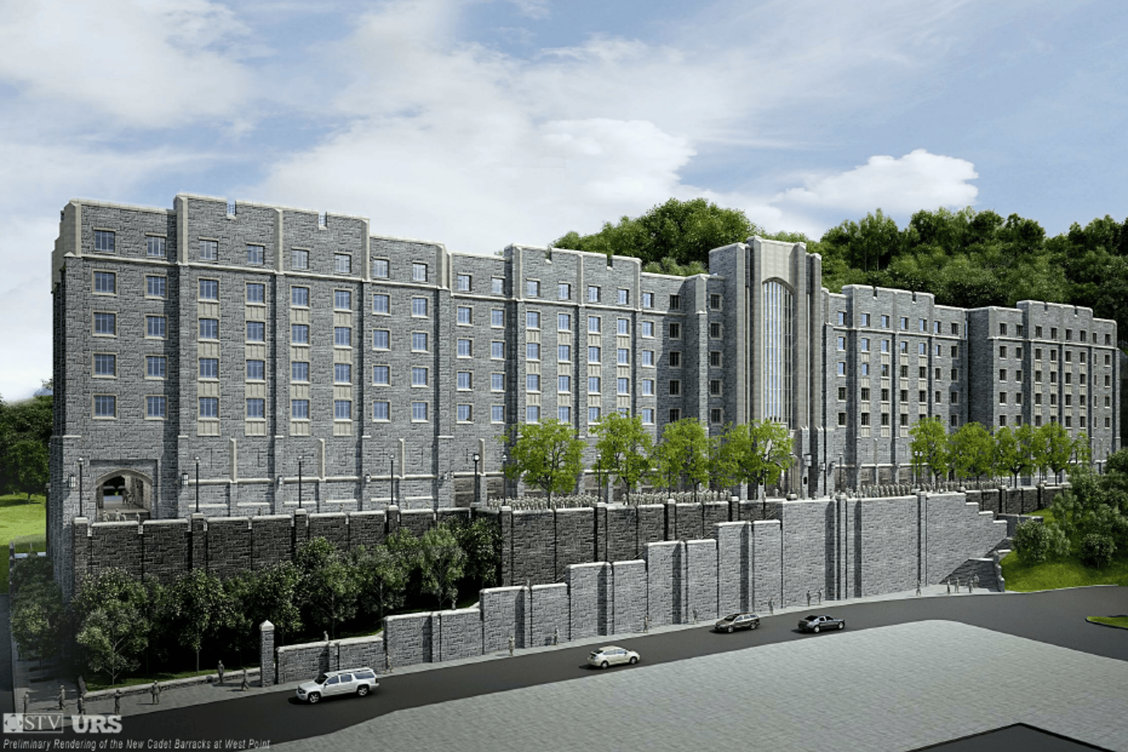 Military Point Building West Point Construction