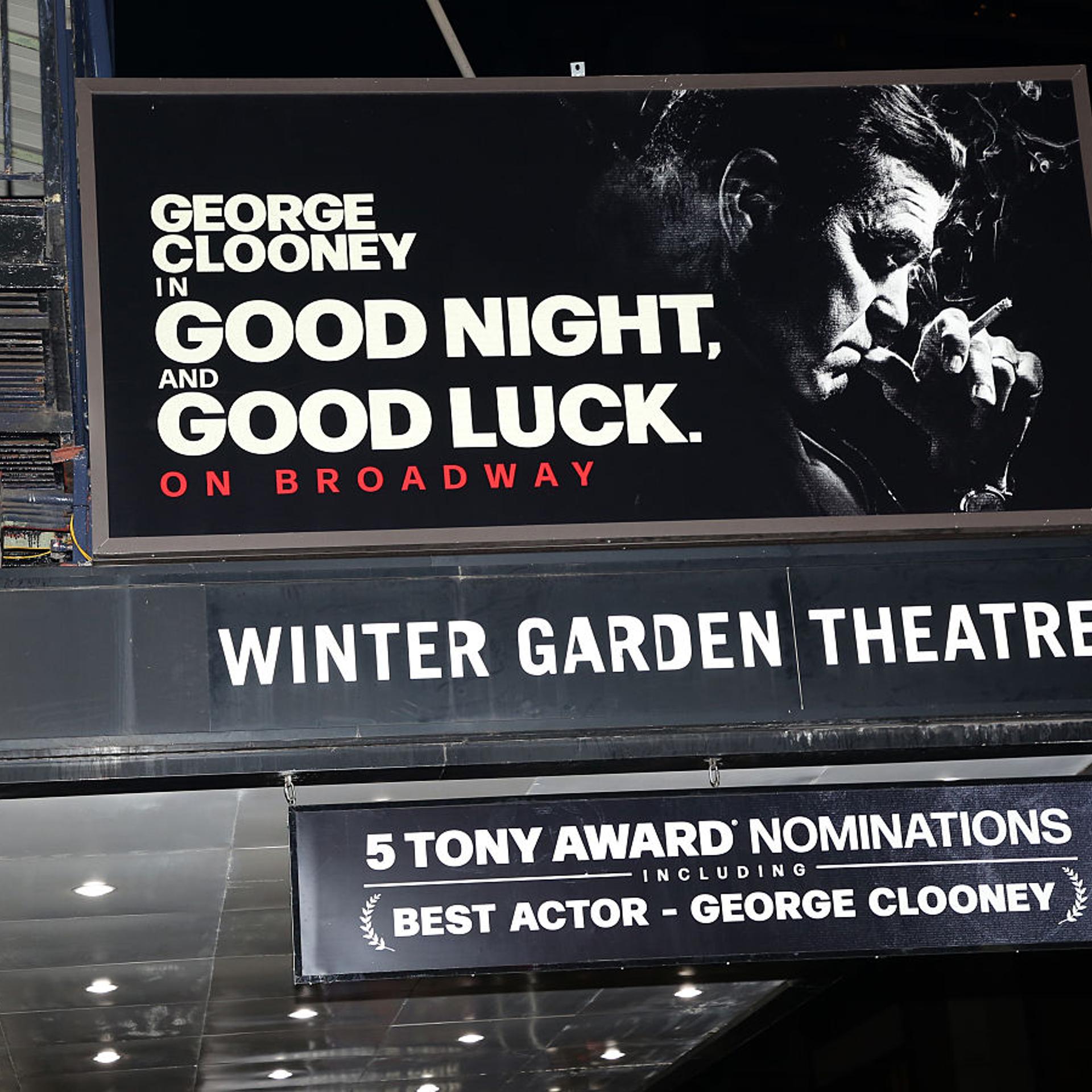 Good Night and Good Luck on Broadway