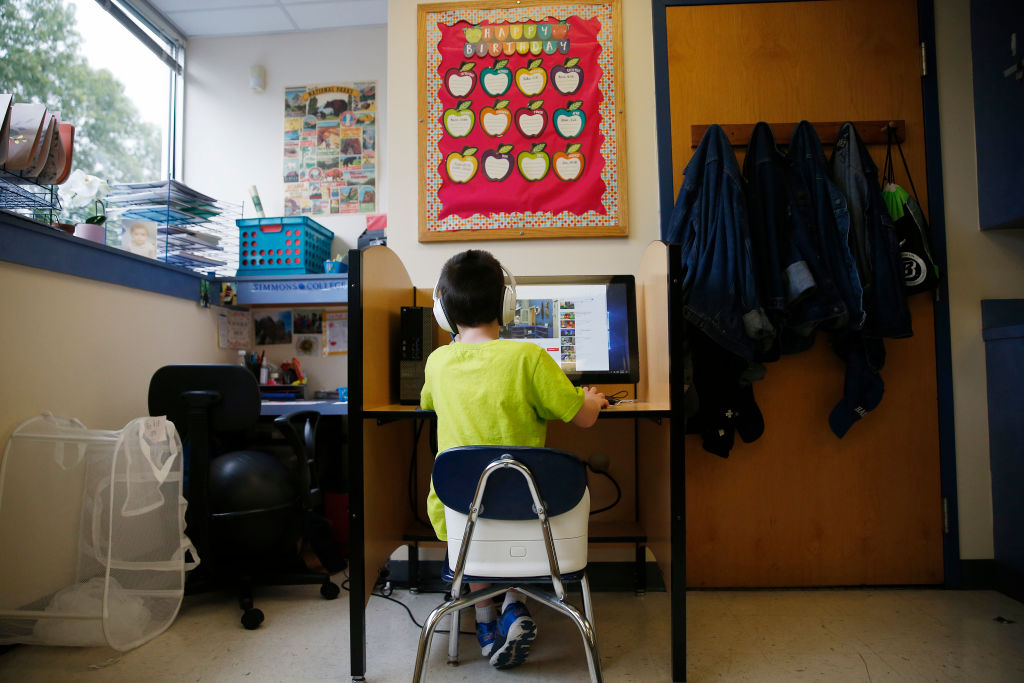 Former Mass. Gov. Michael Dukakis Visits New England Center For Children