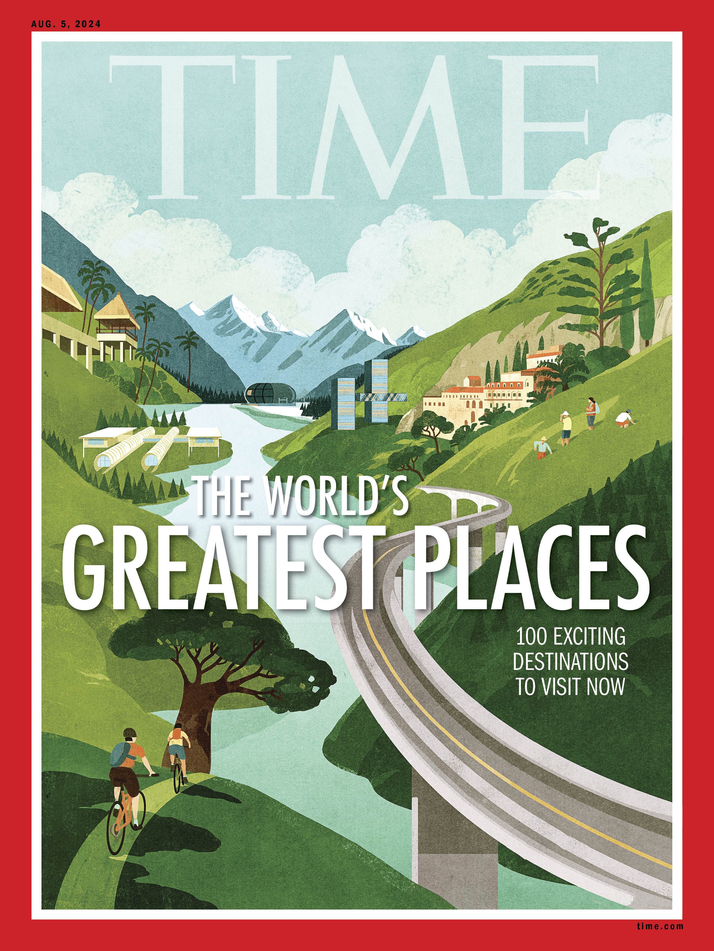 The World's Greatest Places Time Magazine cover