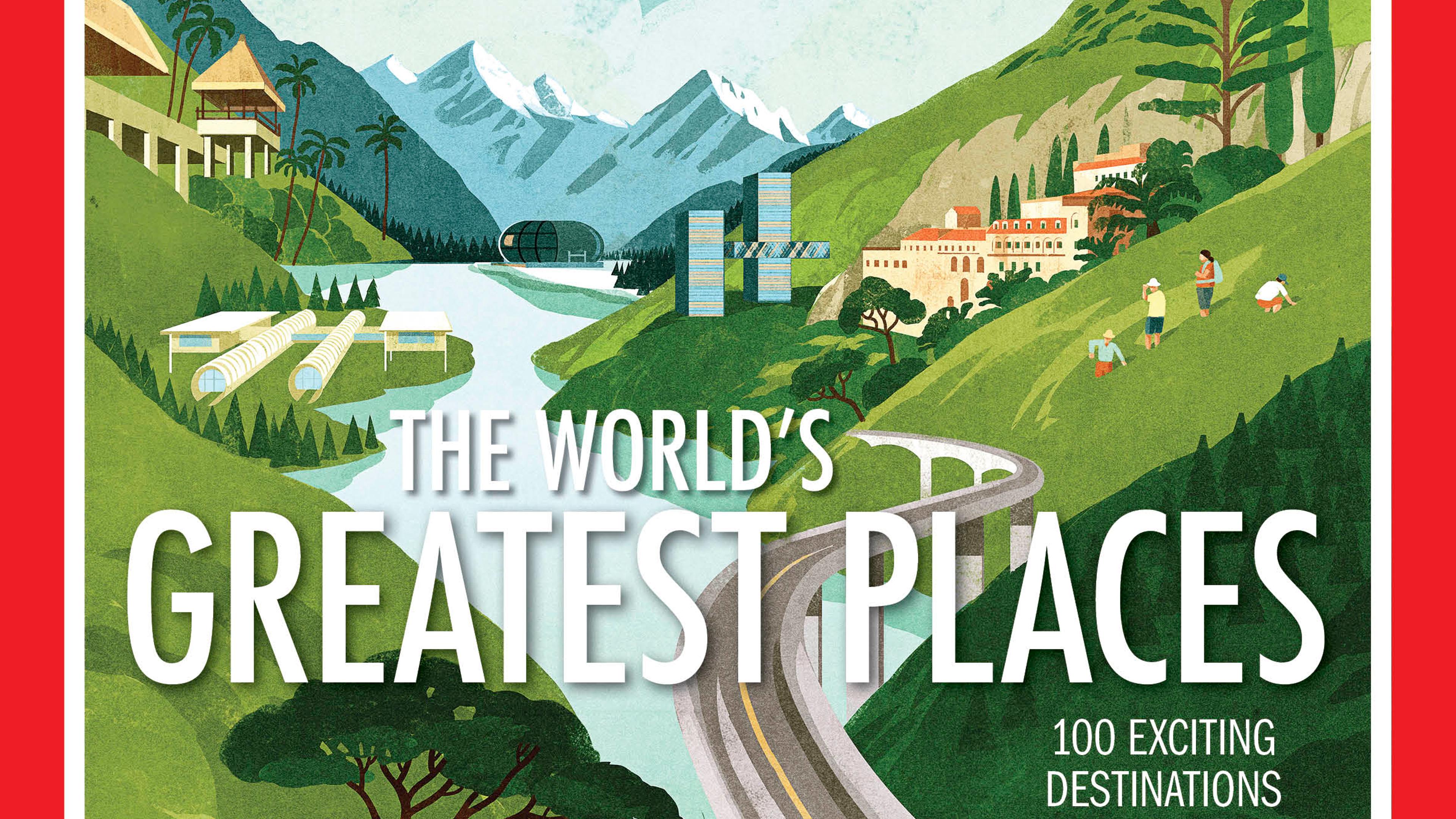 The World's Greatest Places Time Magazine cover