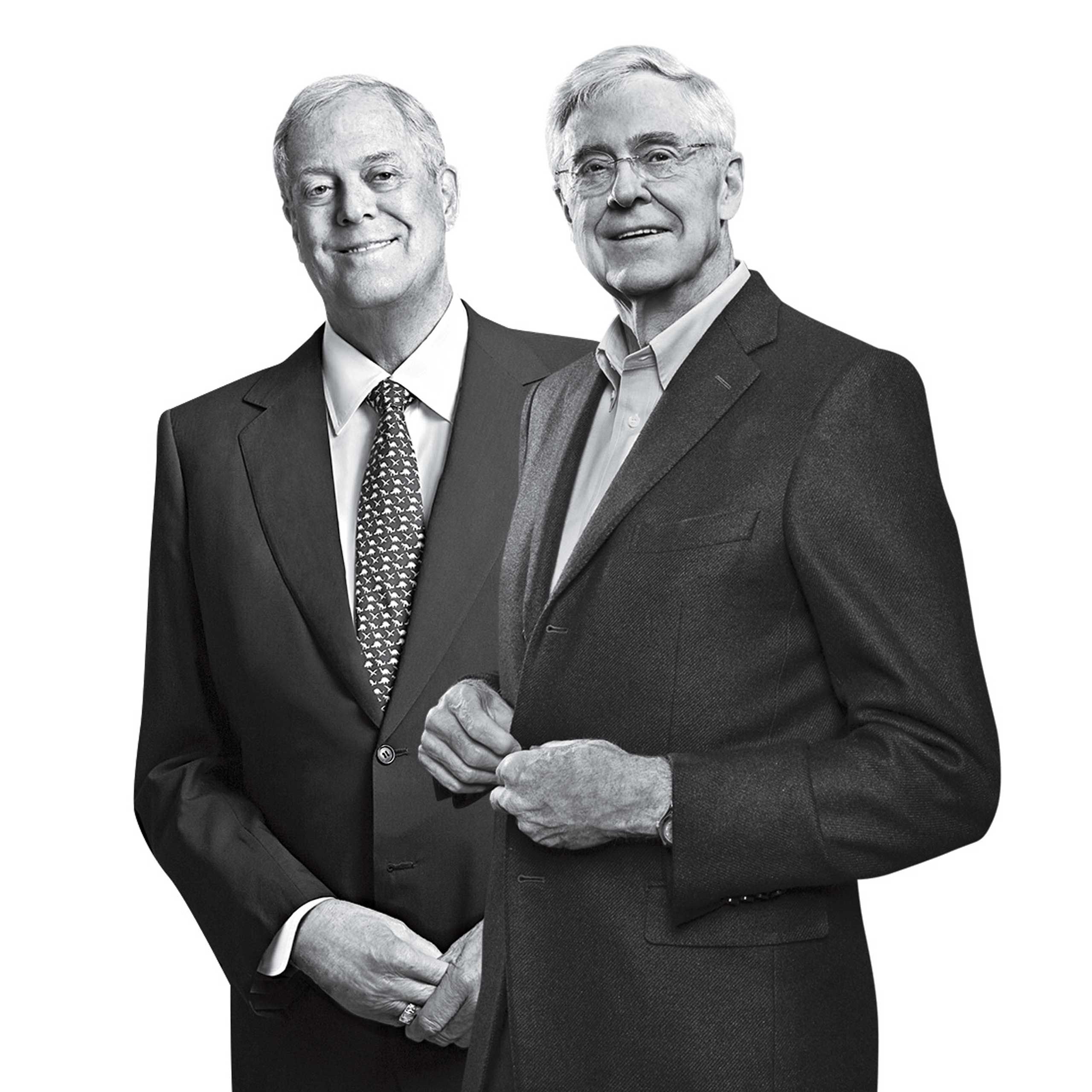 TIME 100 2015 Koch Brothers Charles Koch David Koch