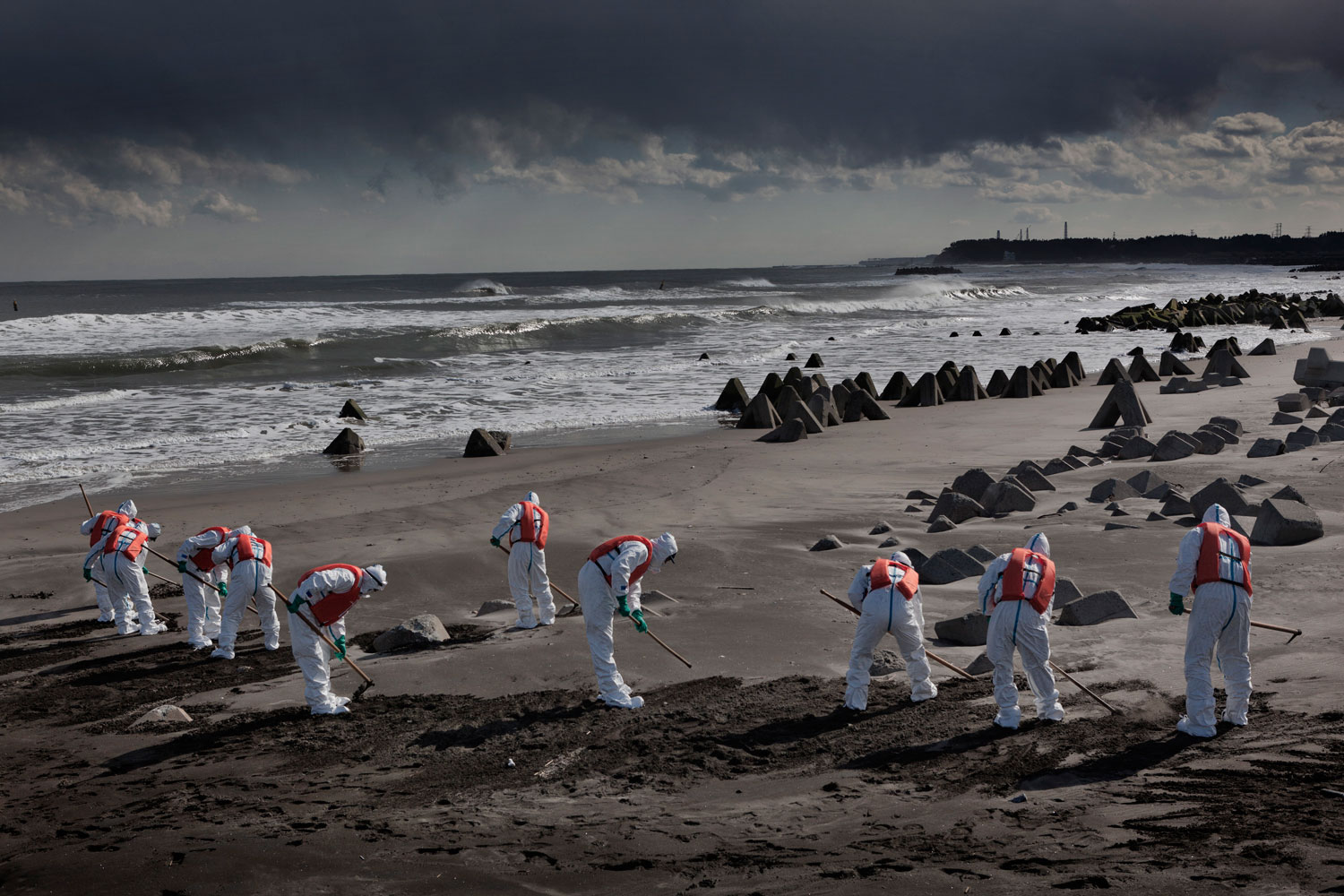 Japanese Tsunami Anniversary Photographs by James Nachtwey