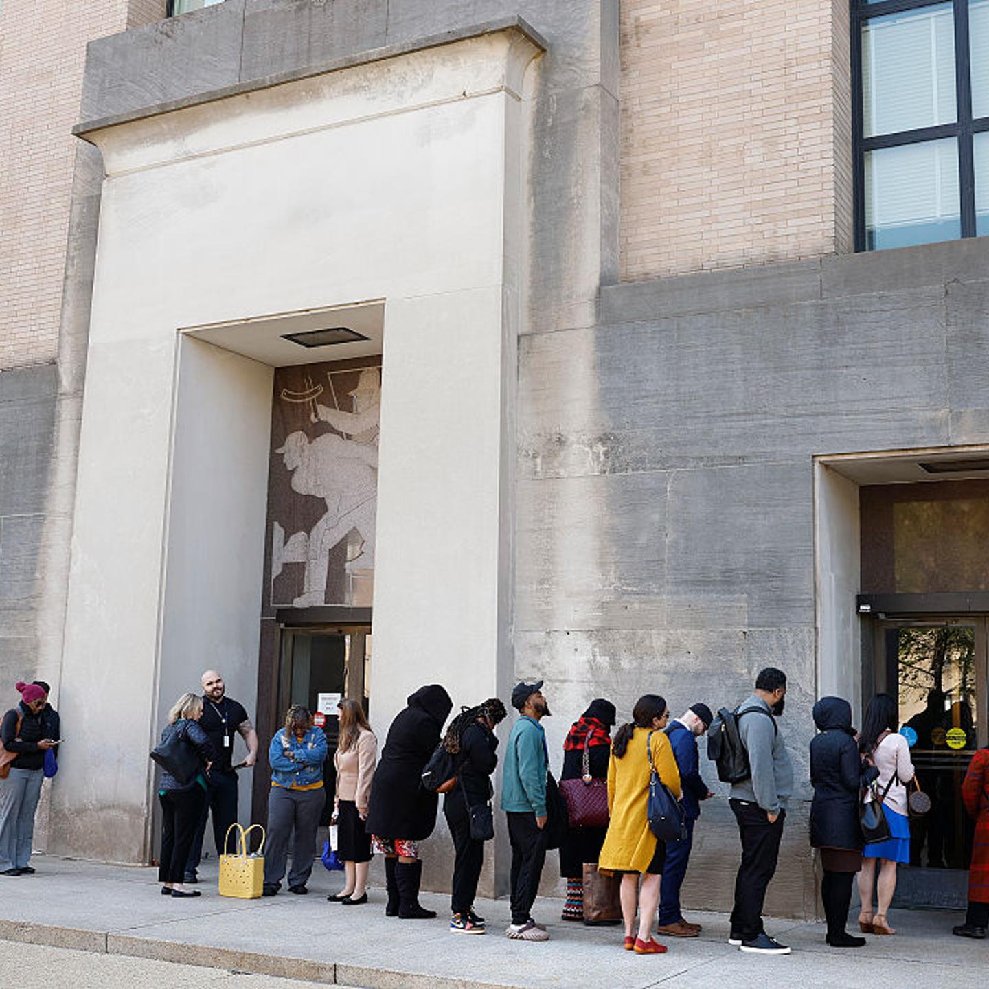 Health And Human Services Department Employees Collect Their Belongings, As More Cuts Are Announced By Trump Administration