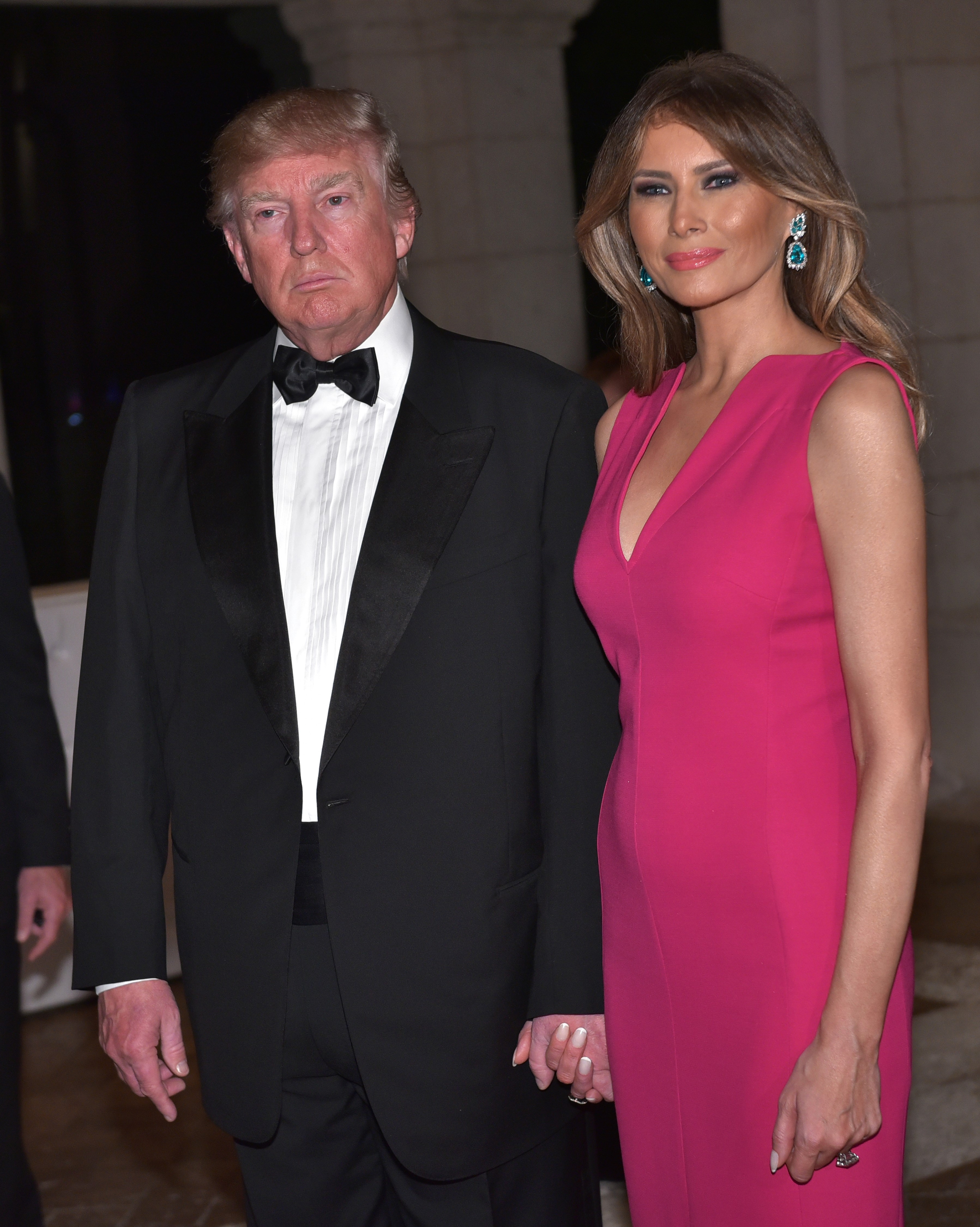 Melania Trump European Designers Mar-a-Lago
