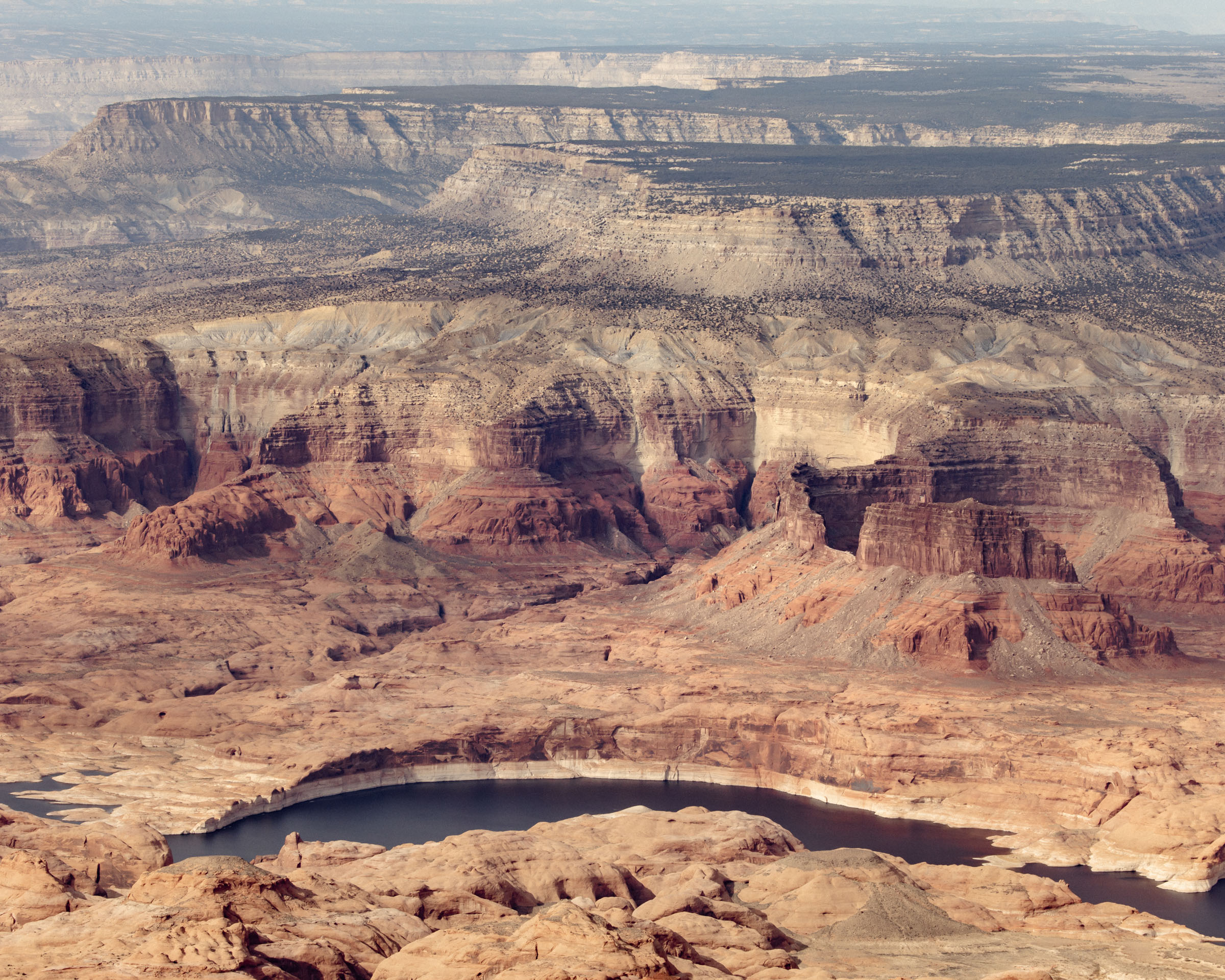 view from atop Navajo Mountain