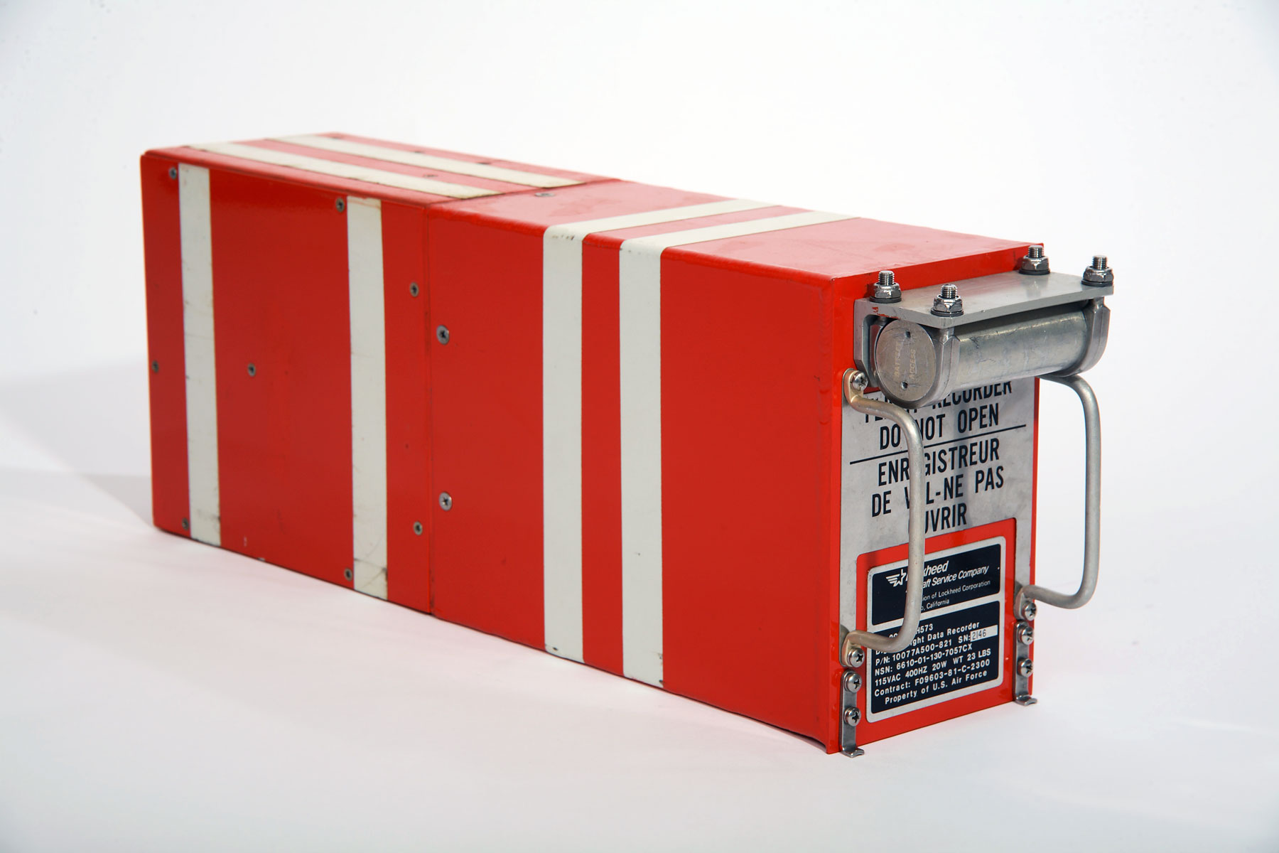 Black box flight data recorder
