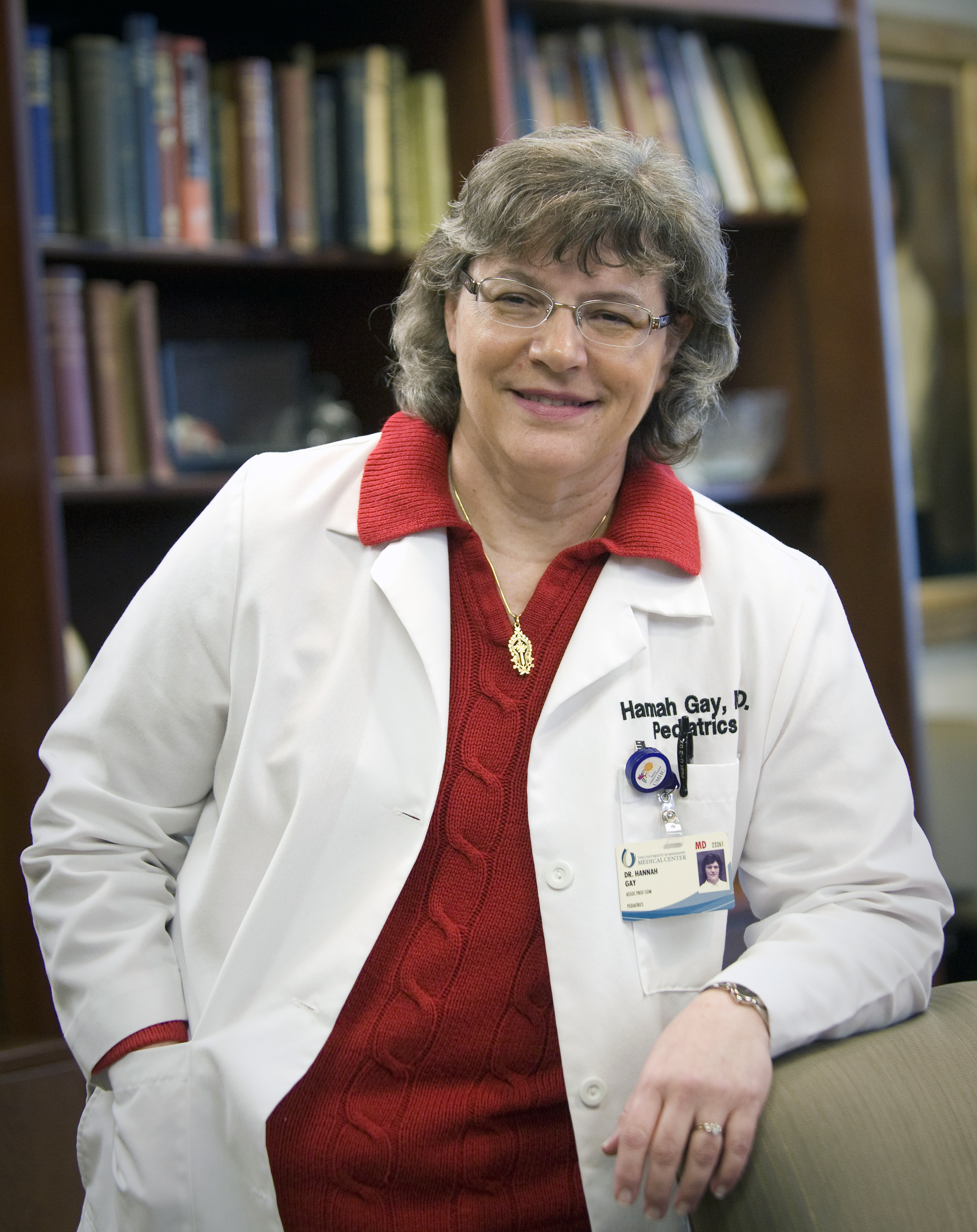 Dr. Hannah Gay, a pediatric HIV specialist at the University of Mississippi on March 3, 2013.