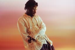 Prince Gyasi at Indie Zero Studios in London, on Sept. 19, 2023.