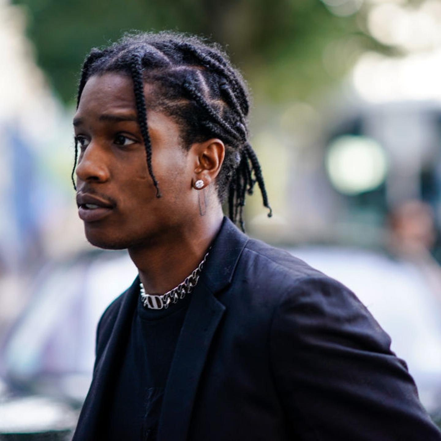 A$AP Rocky at fashion show