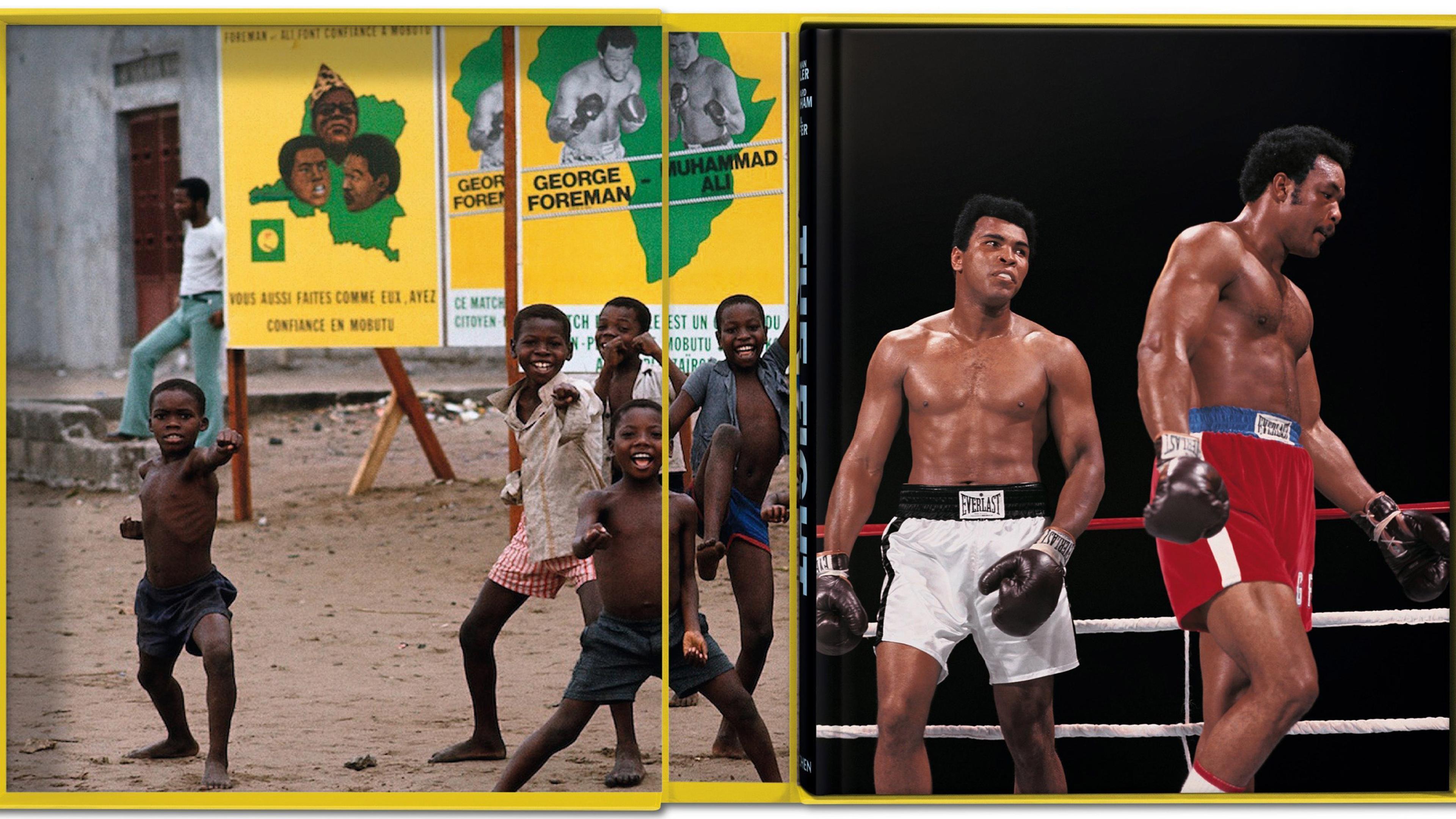 Norman Mailer The Fight interior spreads. Photos by Neil Leifer.