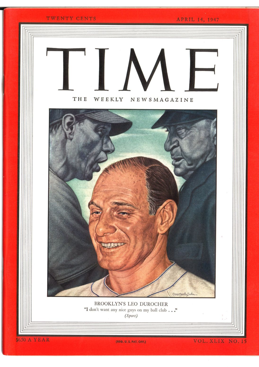 Magazine Cover: 1947-04-14